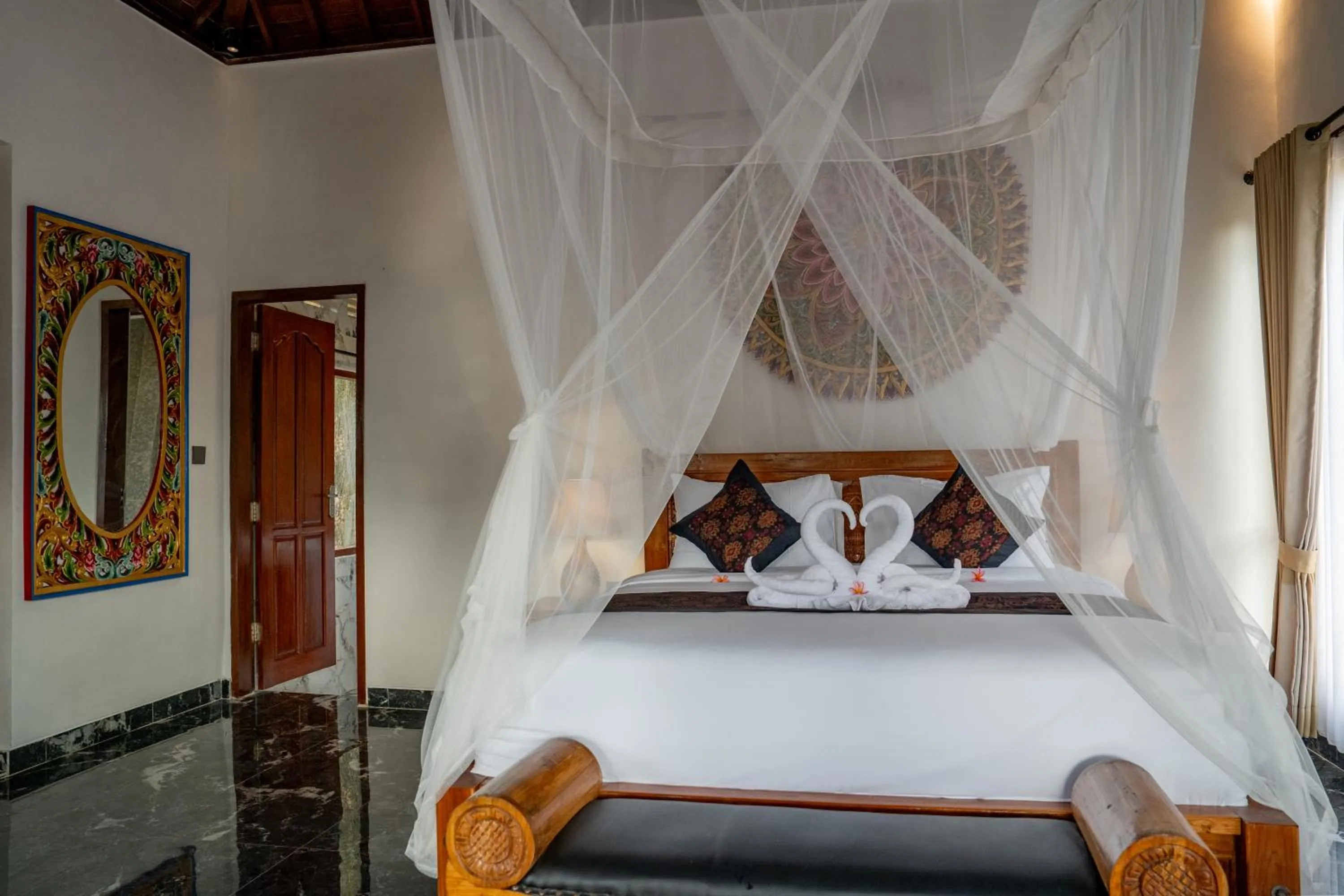 Bedroom, Bed in Campuhan Sebatu Resort