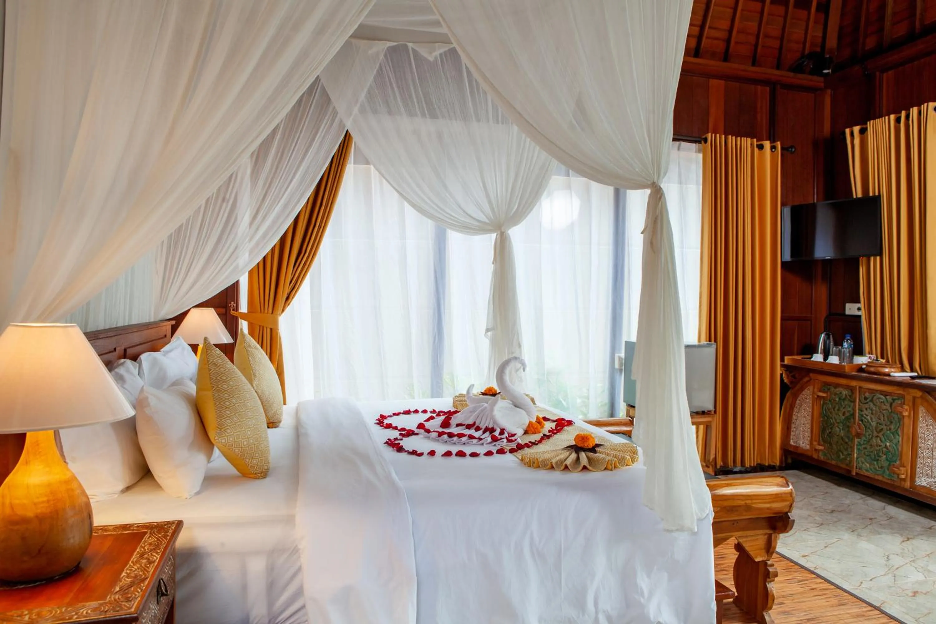 Bedroom, Bed in Campuhan Sebatu Resort