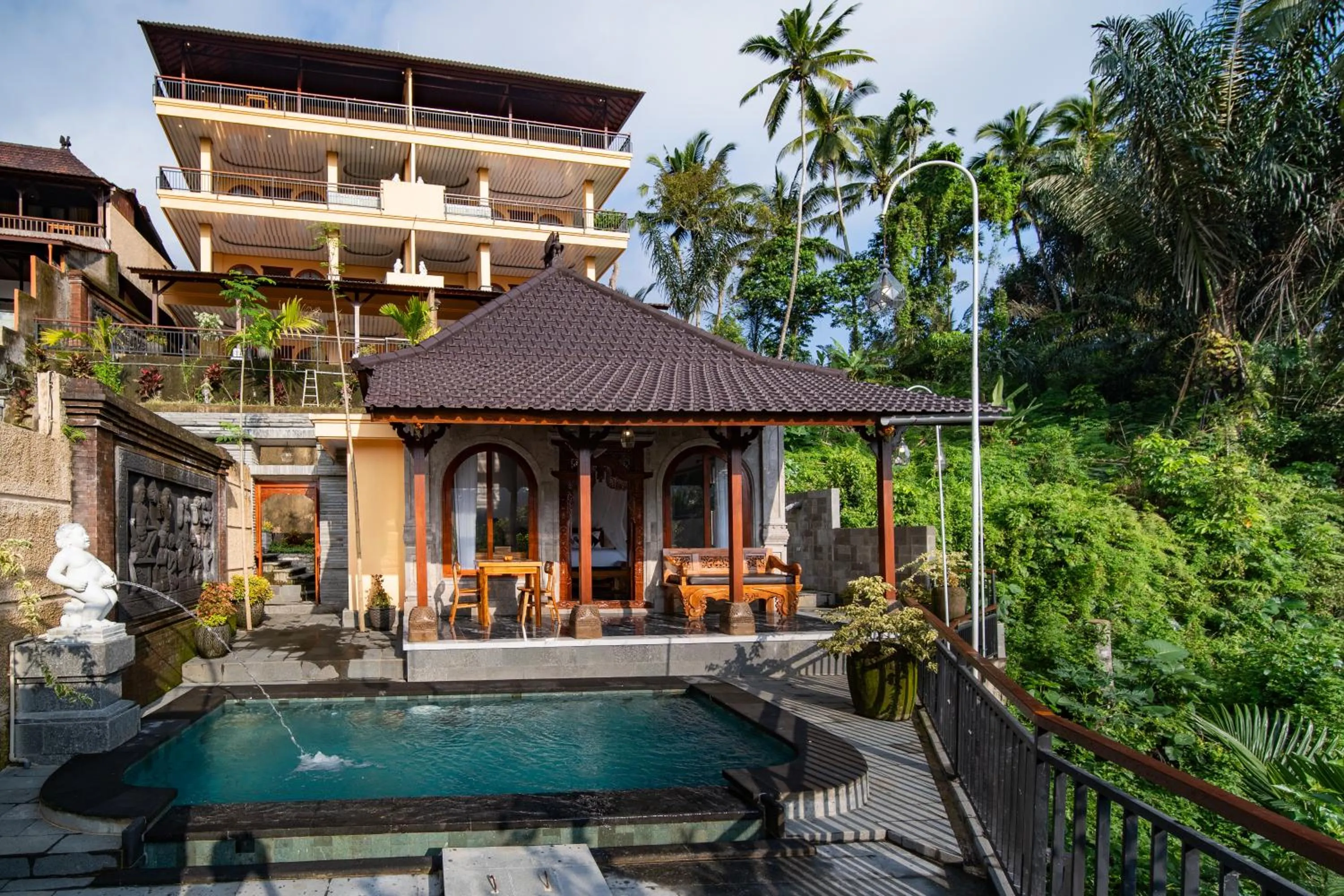 Swimming pool in Campuhan Sebatu Resort