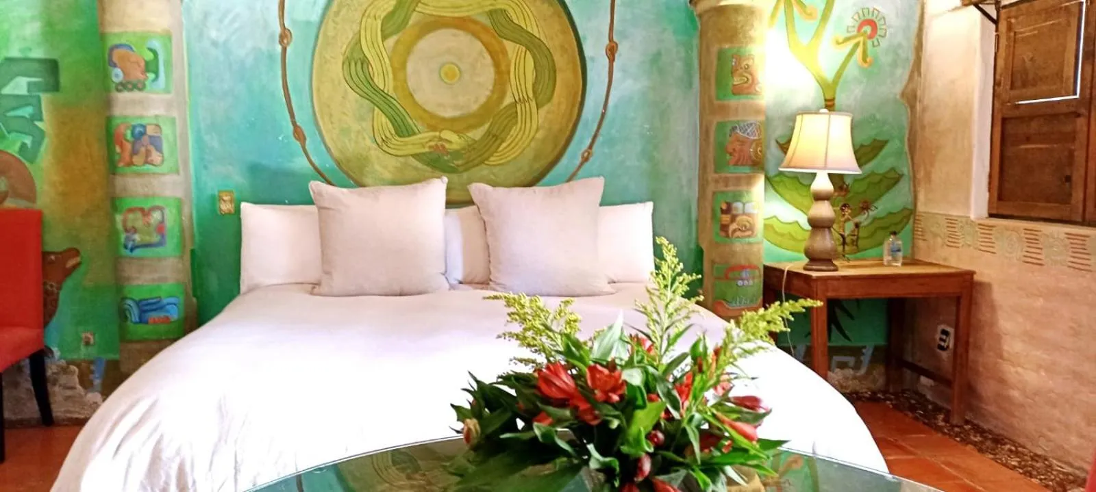 Bed in Hotel Secreto