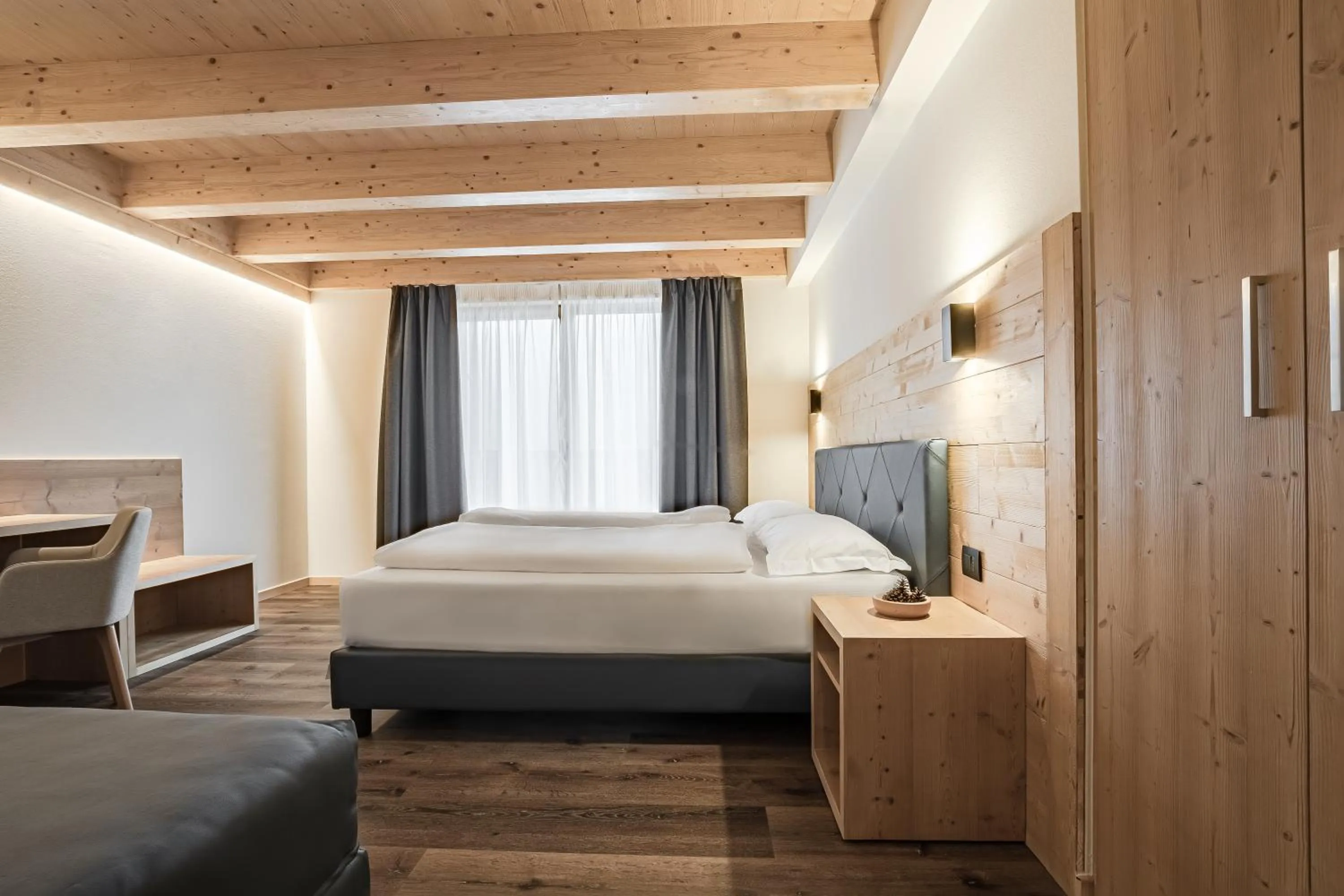 Bedroom, Bed in Chalet Alpenrose