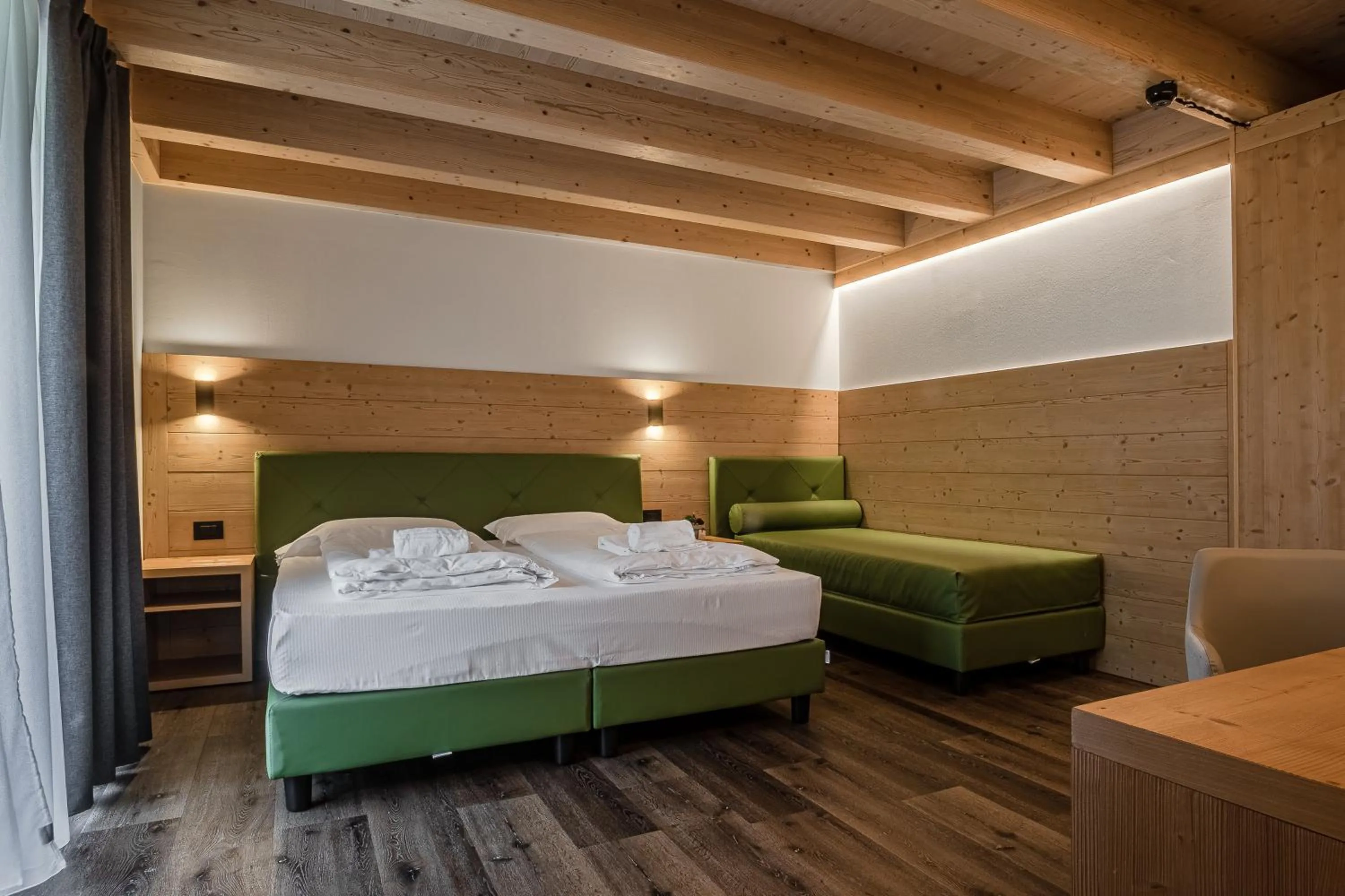 Bed in Chalet Alpenrose