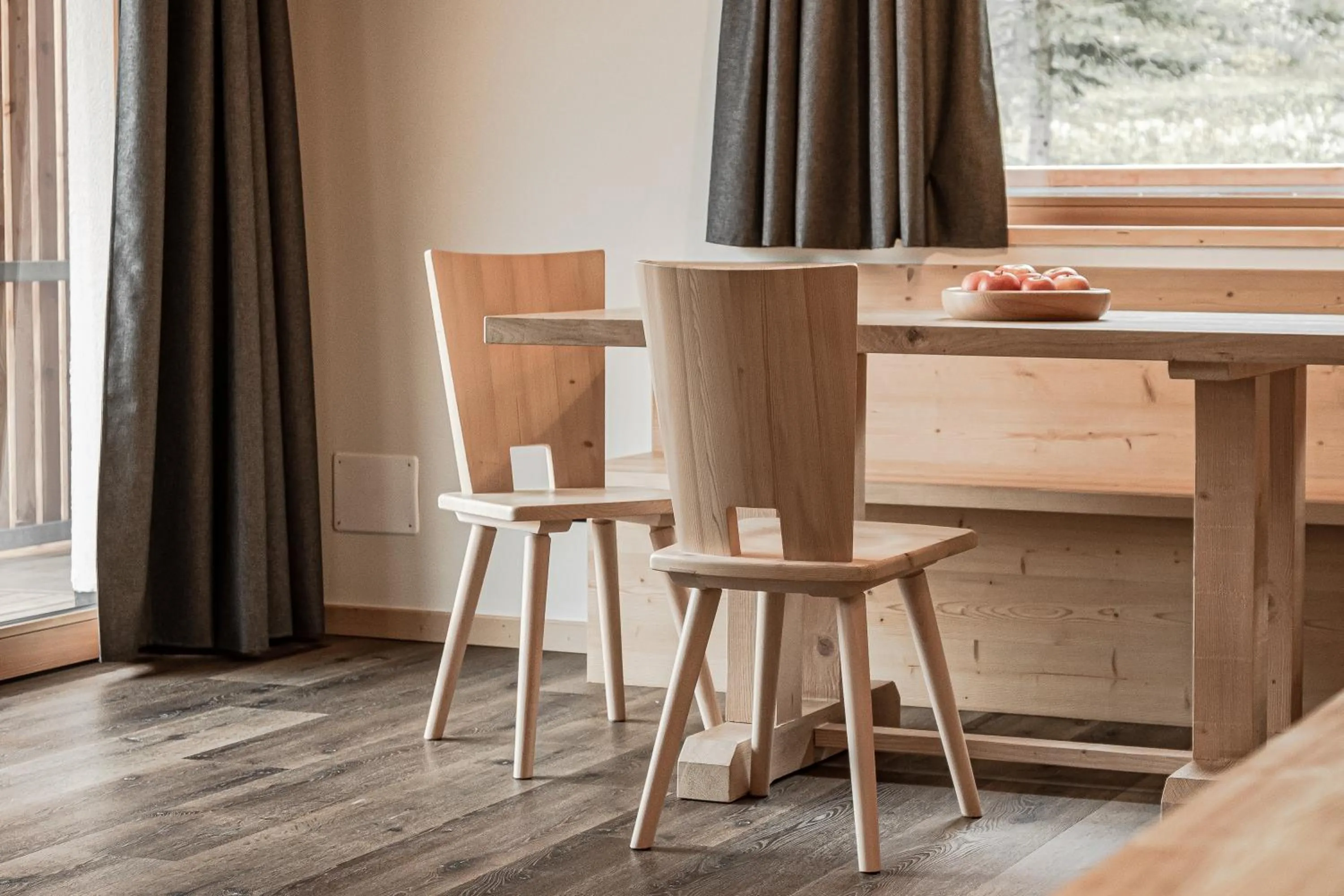 Dining area in Chalet Alpenrose