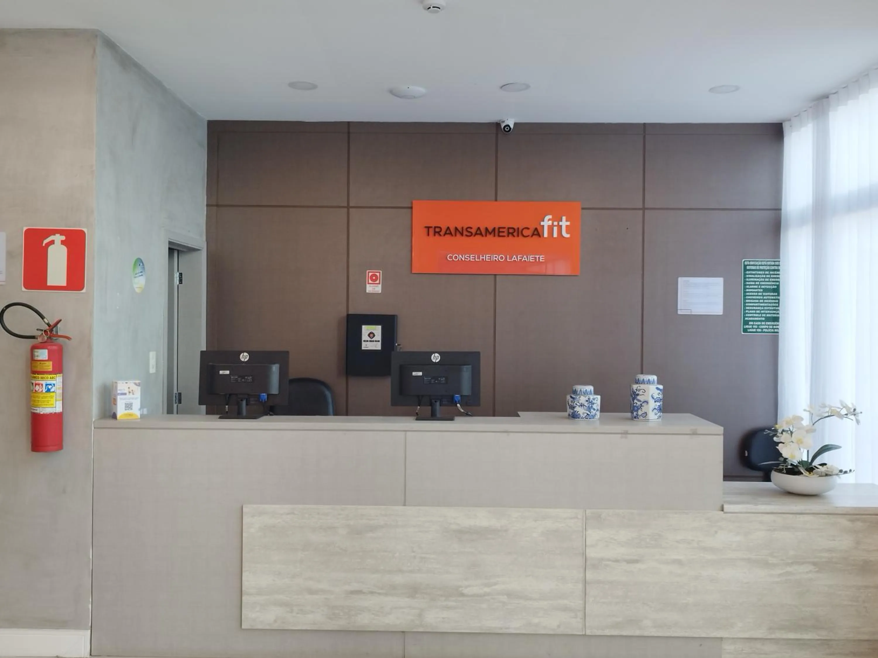 Lobby or reception in Transamerica Fit Lafaiete