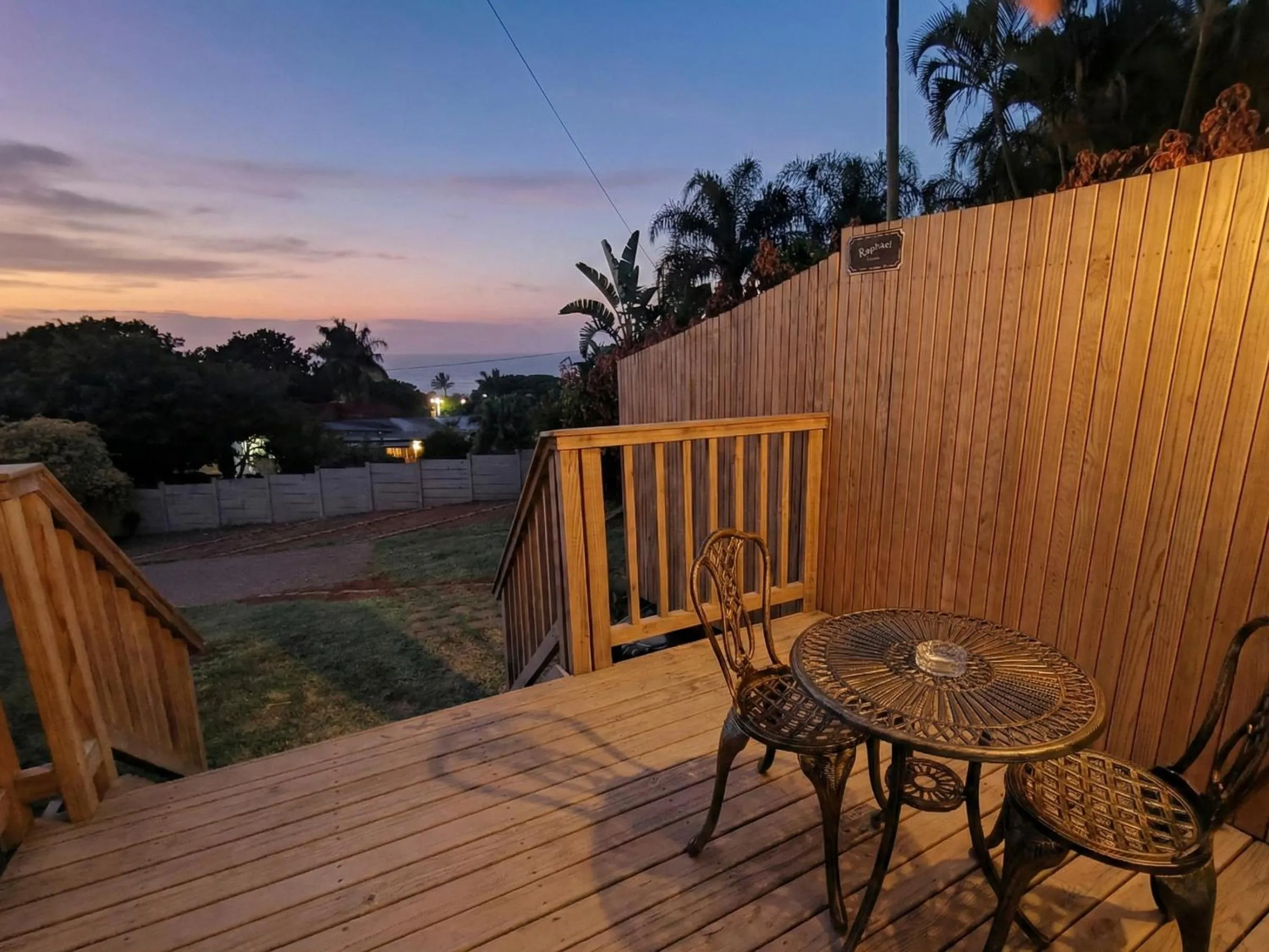 Patio in Zur See - No Loadshedding