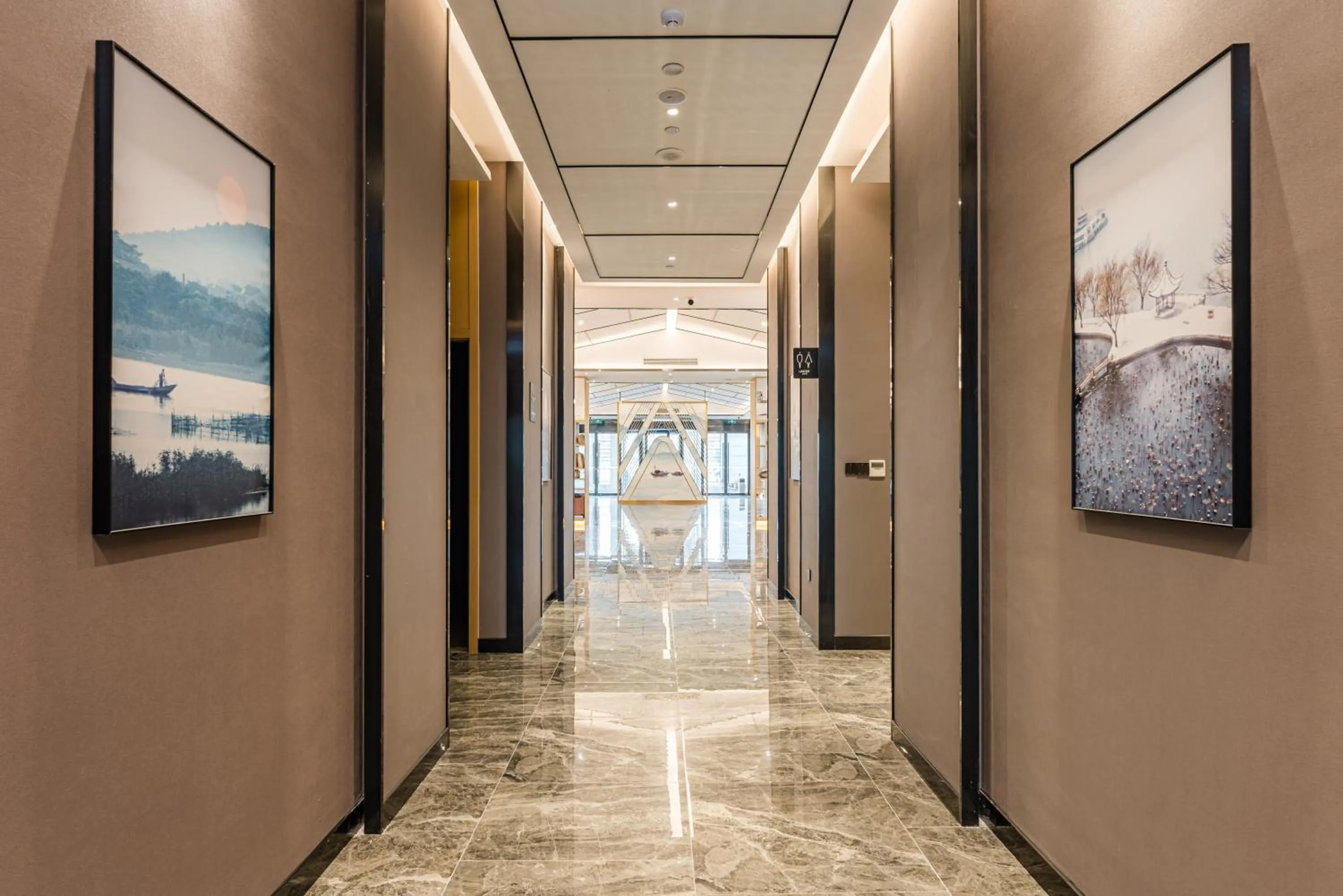Lobby or reception in Atour Hotel Suzhou Wangting