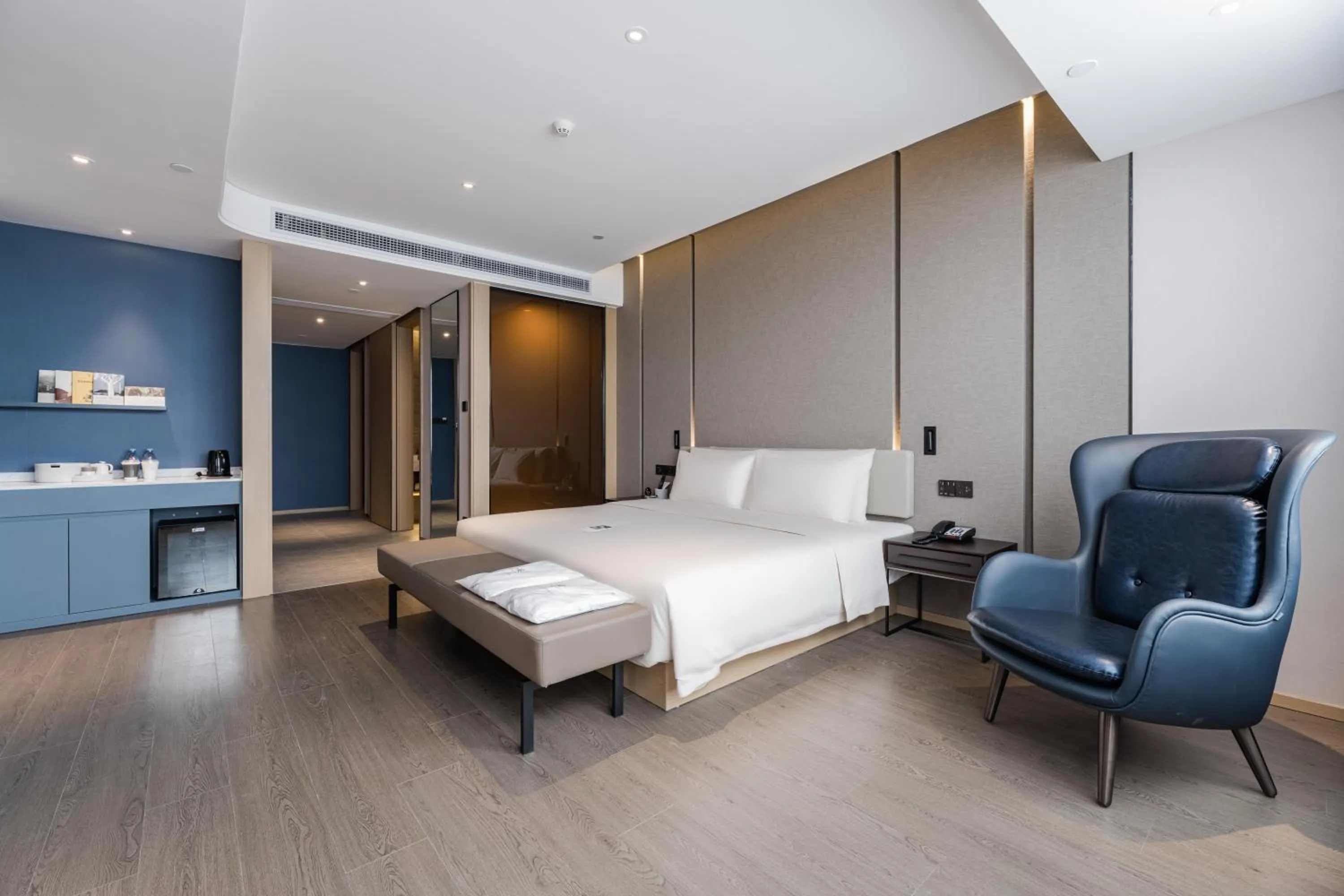 Bed in Atour Hotel Industrial Park Dongsha Lake
