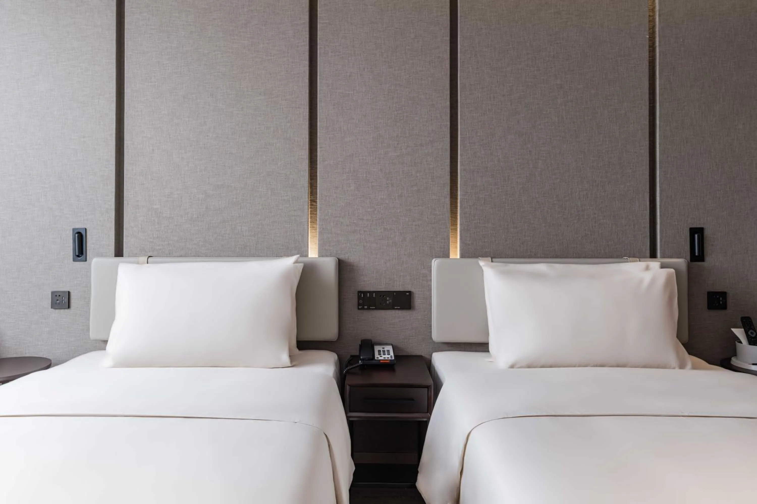 Bed in Atour Hotel Industrial Park Dongsha Lake