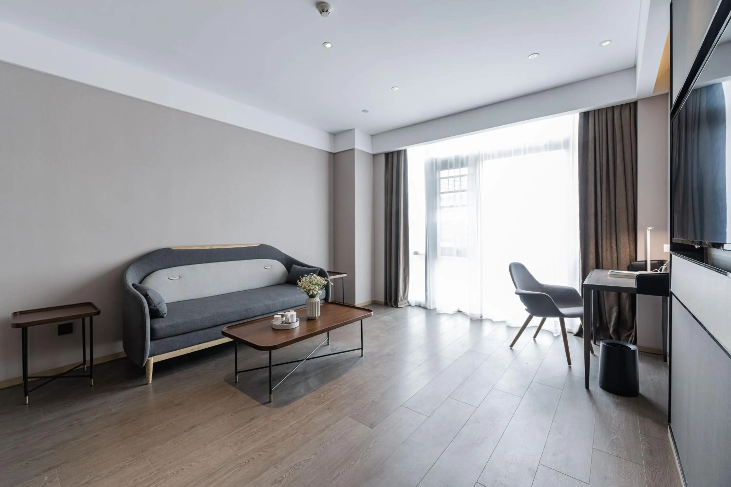 Bed in Atour Hotel Industrial Park Dongsha Lake