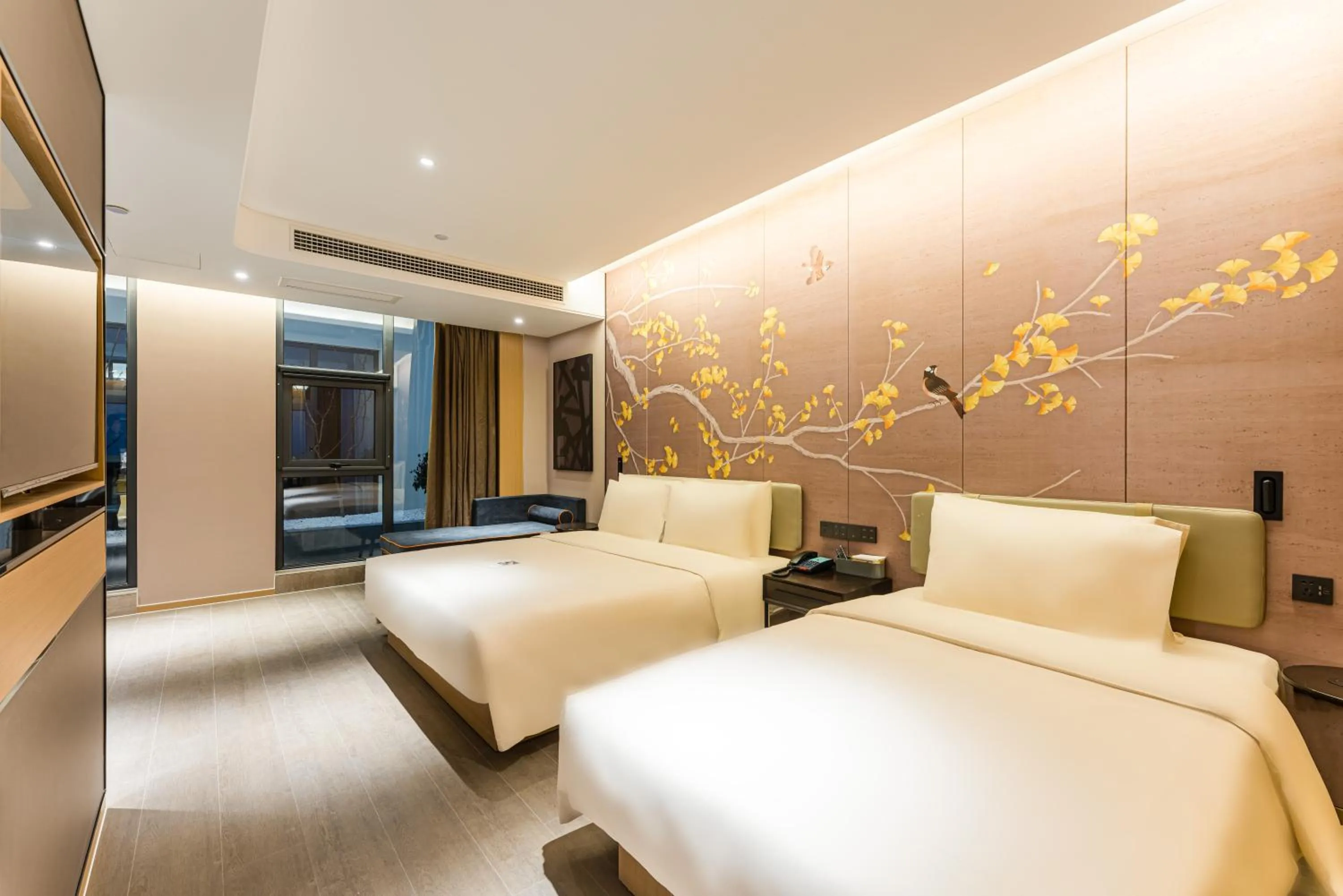 Photo of the whole room in Atour Hotel Suzhou Mudu Ancient Town
