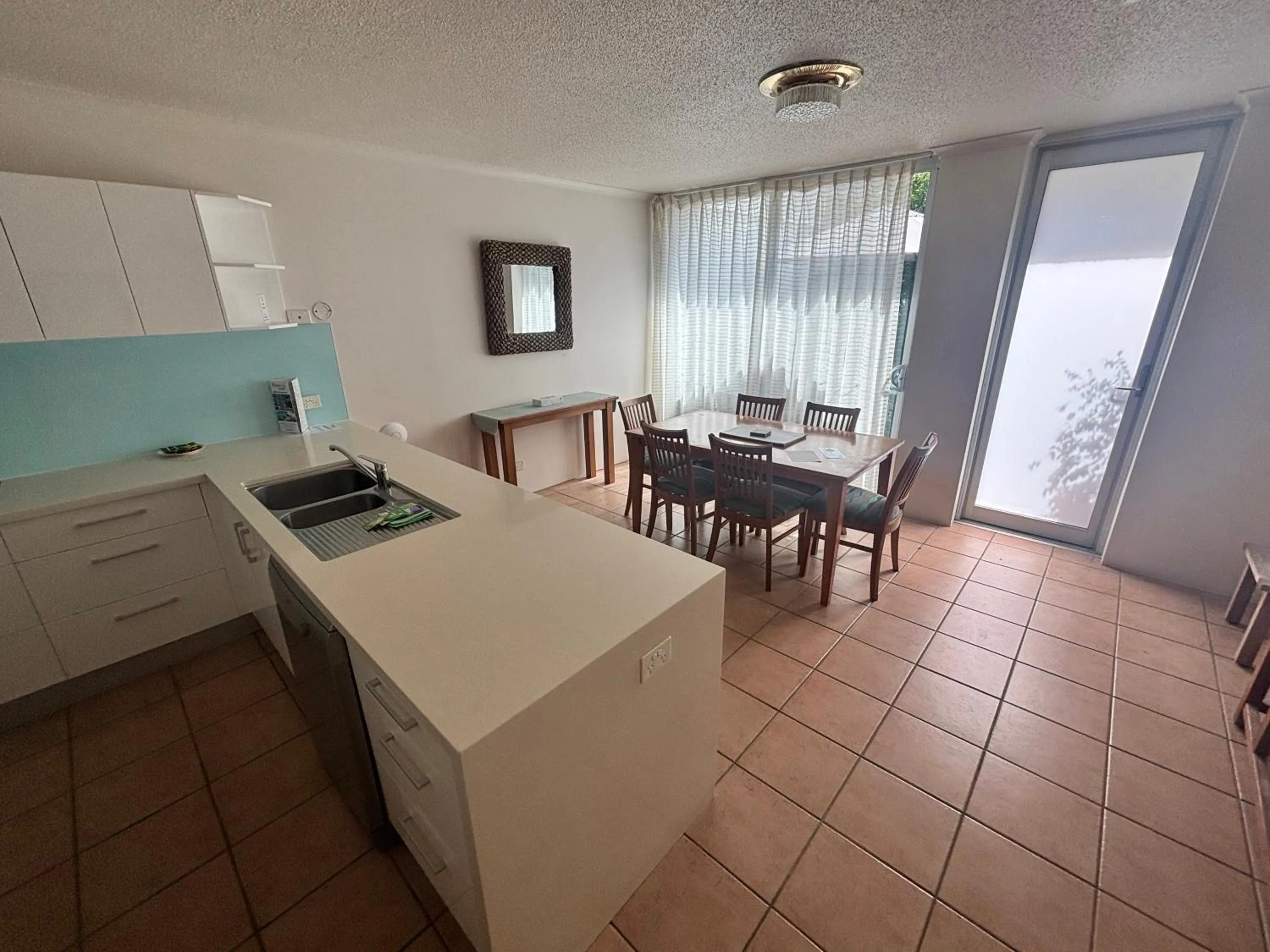Dining area in Chateau Royale Beach Resort Maroochydore Sunshine Coast