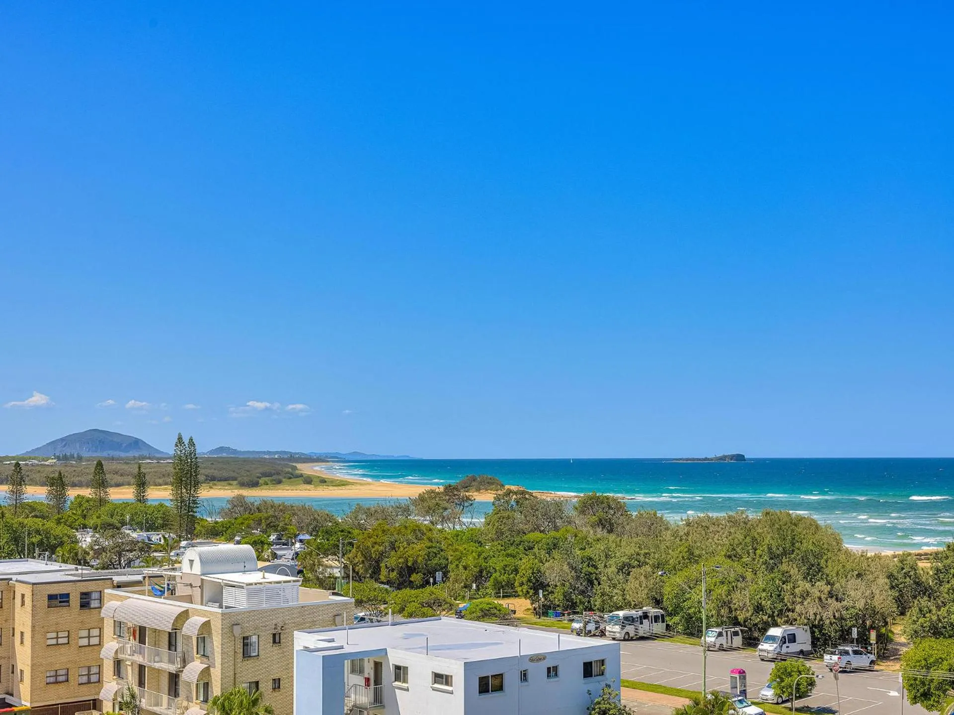 Sea view in Chateau Royale Beach Resort Maroochydore Sunshine Coast