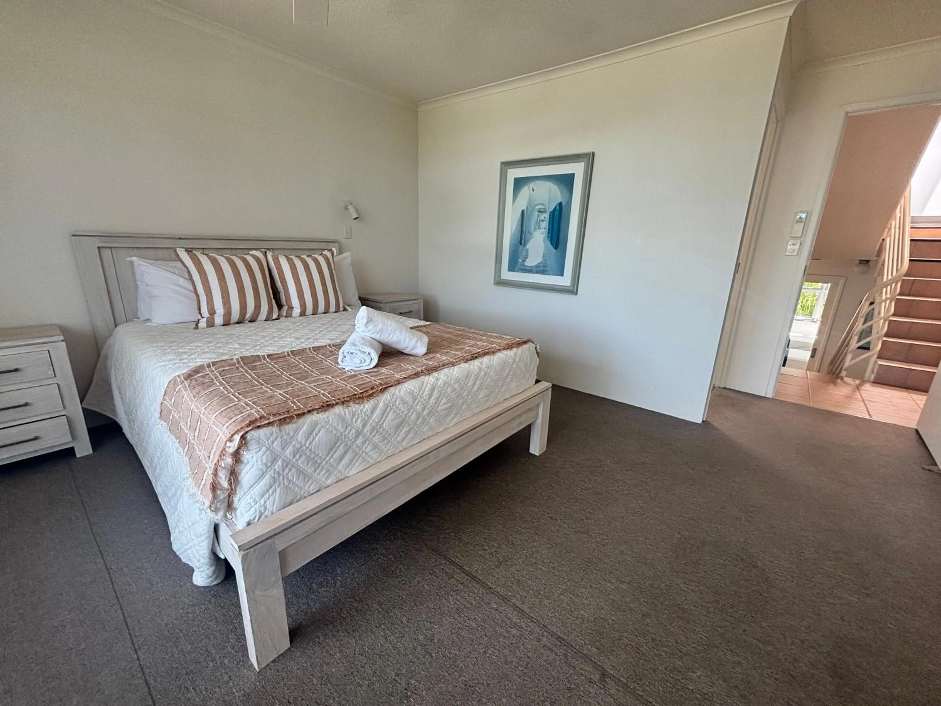 Bedroom, Bed in Chateau Royale Beach Resort Maroochydore Sunshine Coast