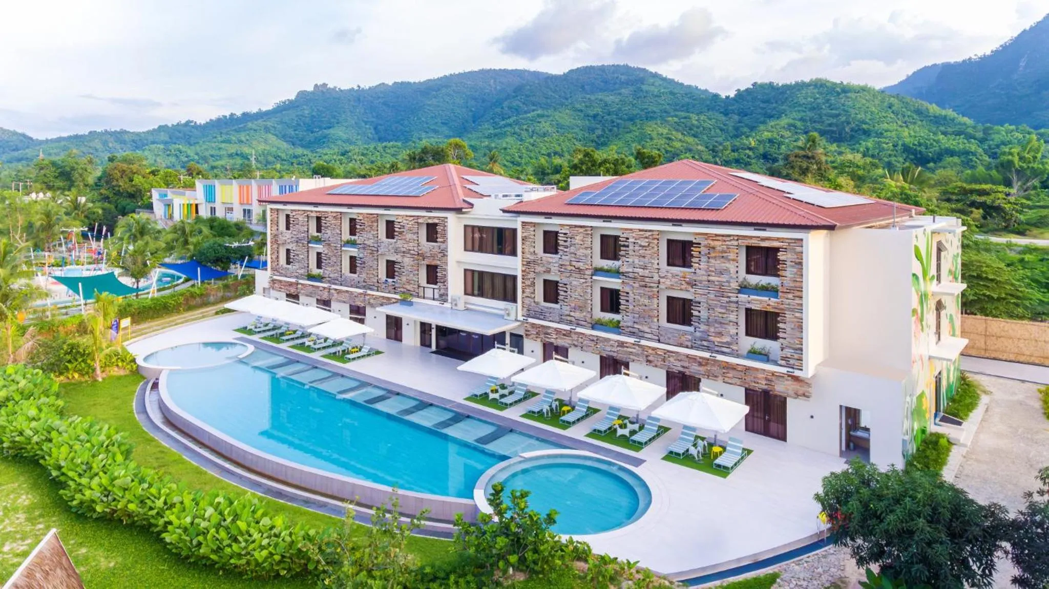 Bird's eye view in Astoria Palawan