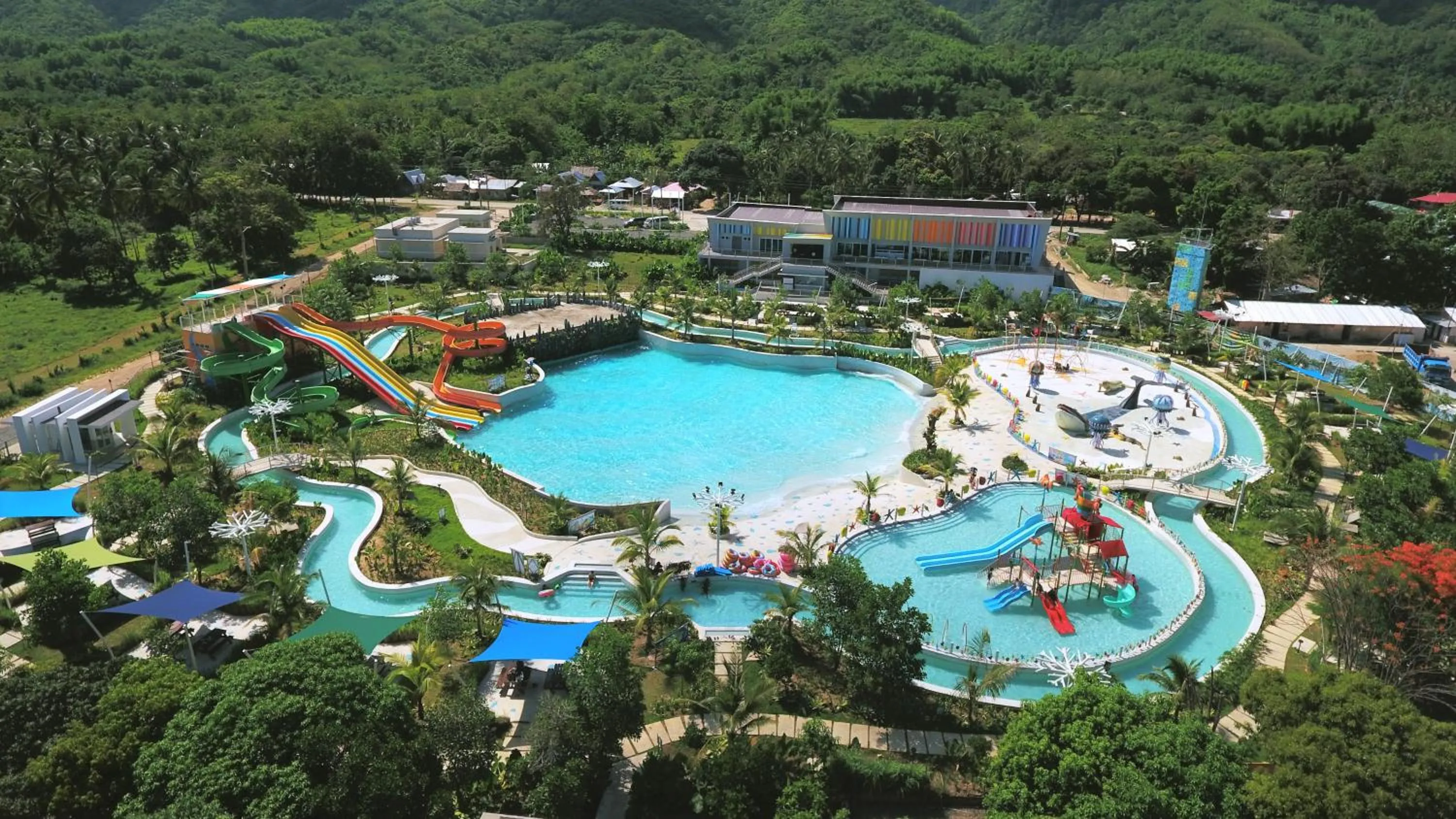 Aqua park in Astoria Palawan