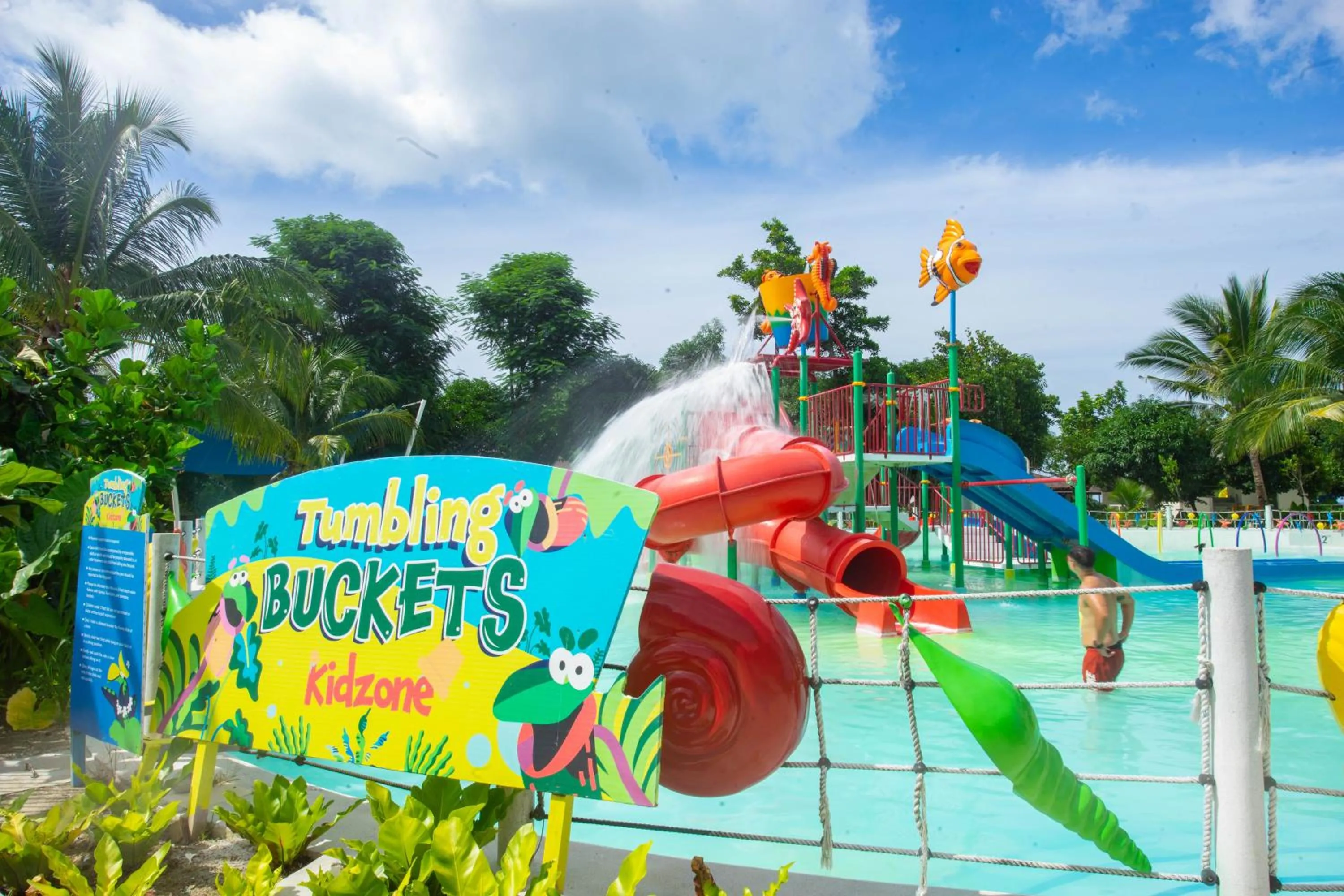 Aqua park in Astoria Palawan