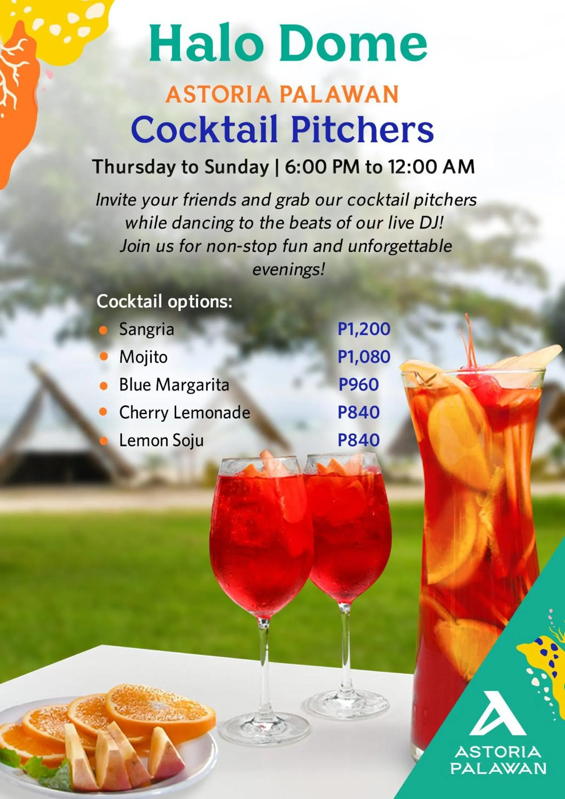 Restaurant/places to eat in Astoria Palawan