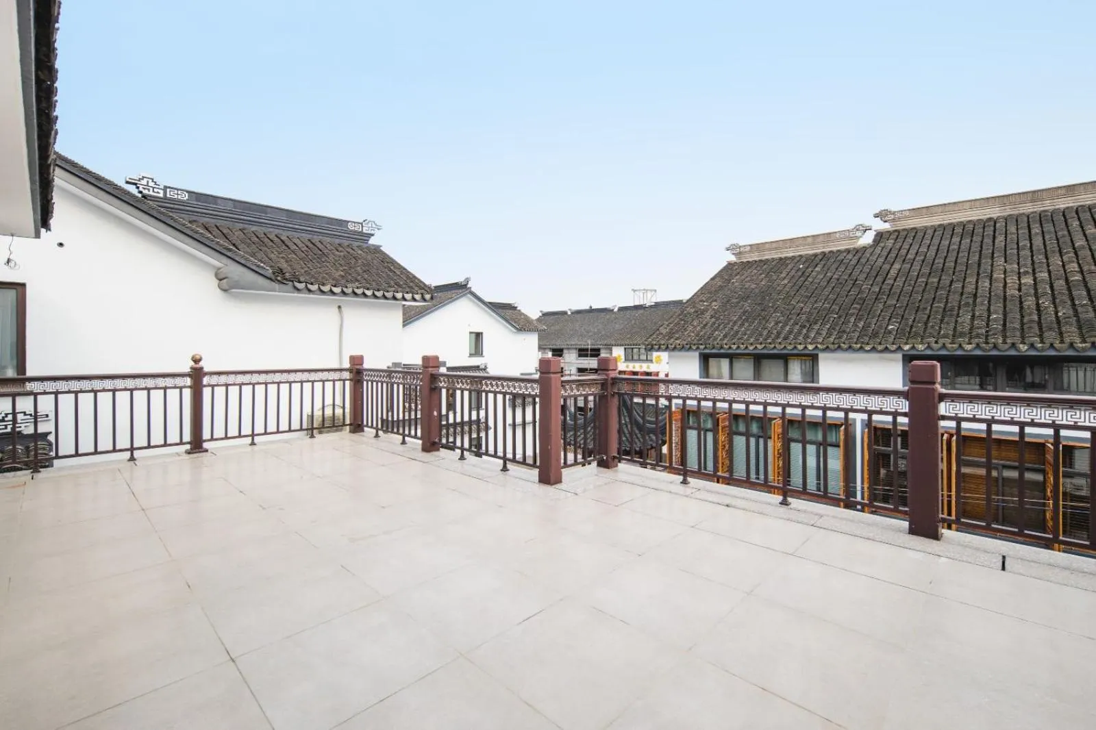 Balcony/Terrace in Floral Yilanxuan Zhouzhuang Hotel