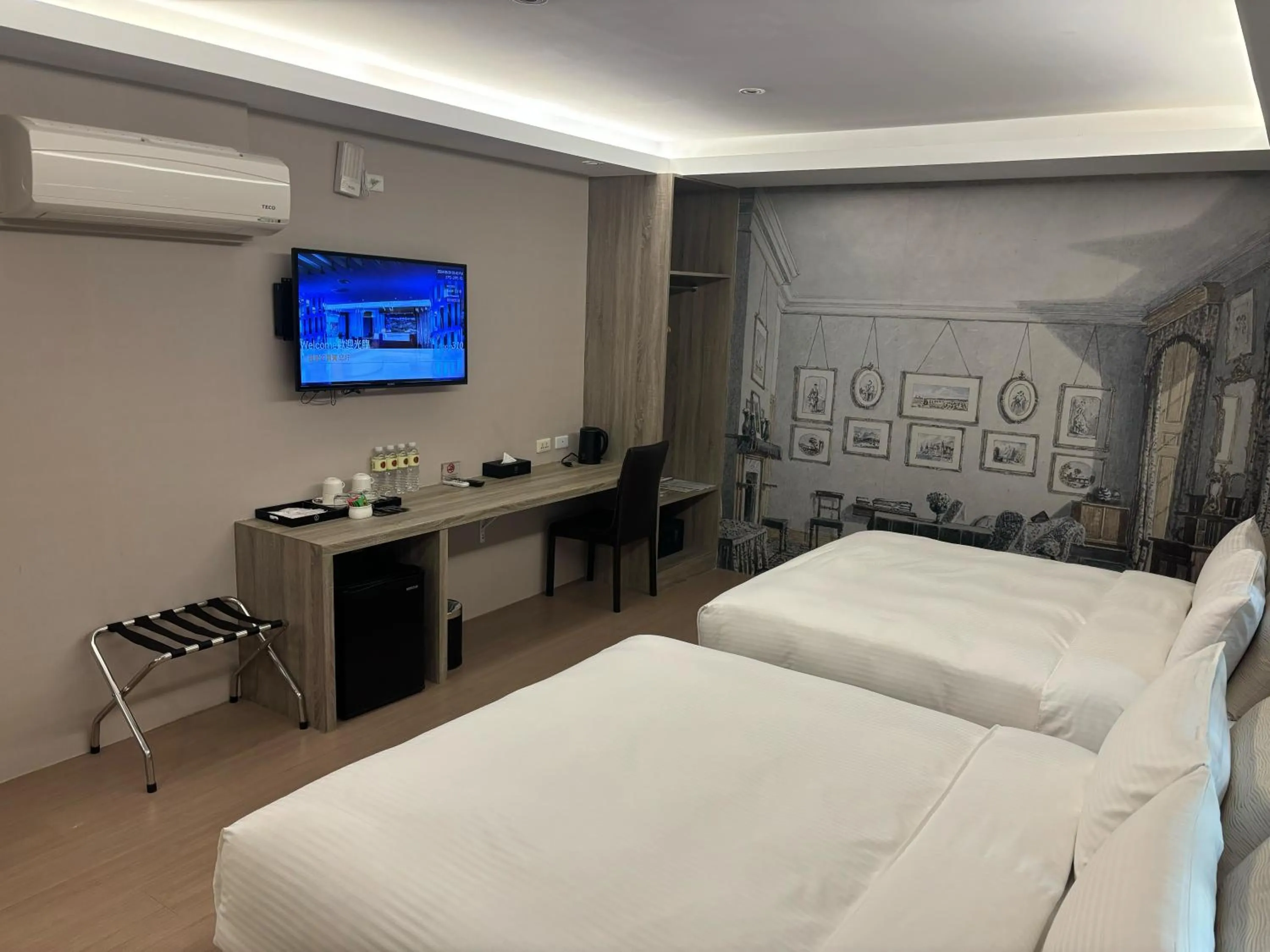 Photo of the whole room, Bed in Yuhao Hotel - Hsinchu Branch