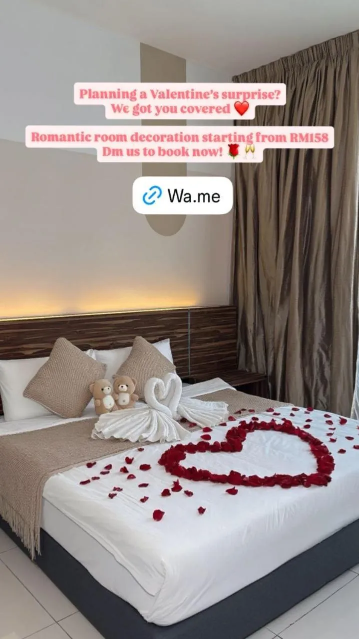 Bed in Regalia Residence @ KLCC View Sky Pool by KC