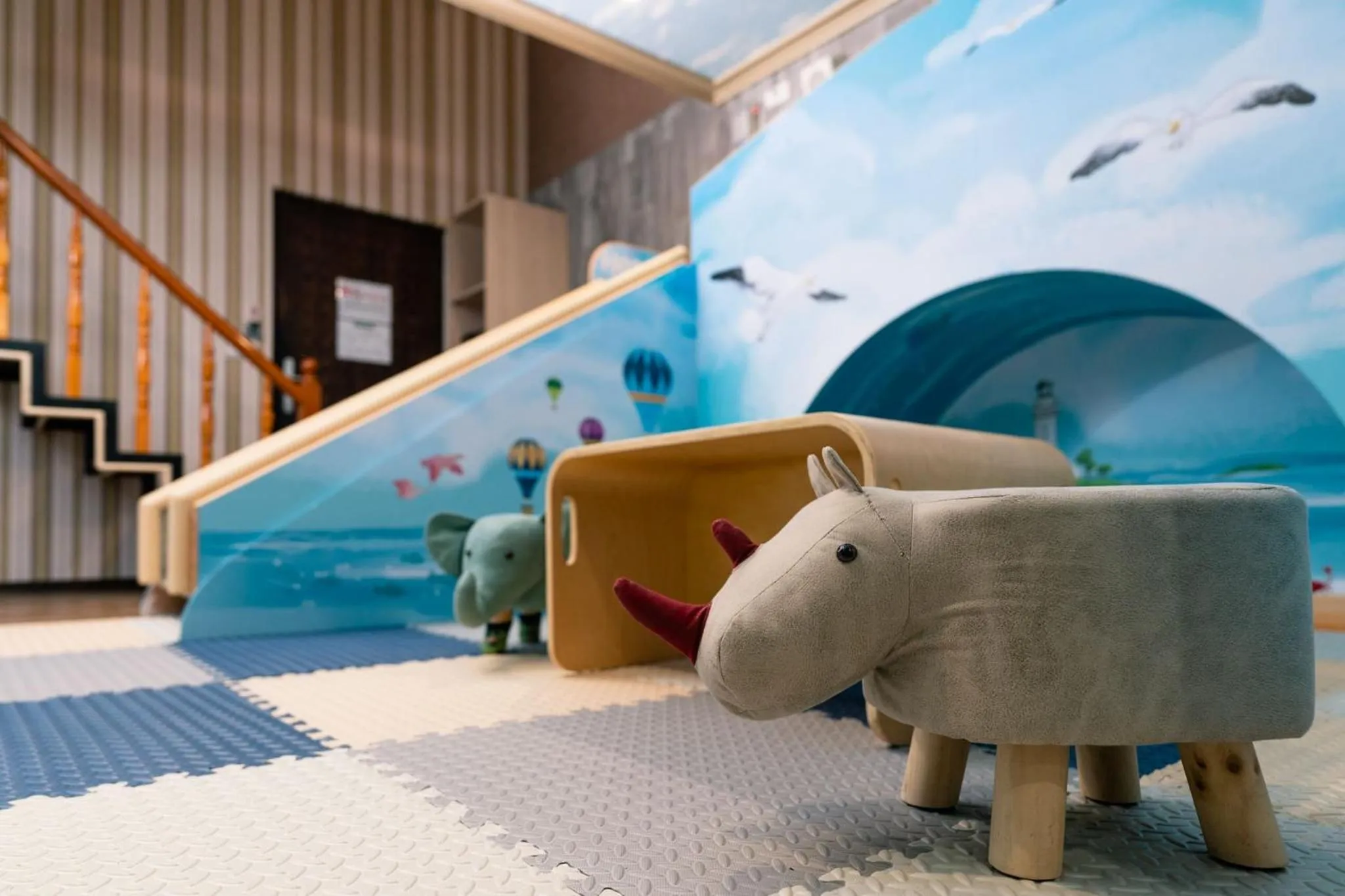 children in 58˚ Hotspring Hotel