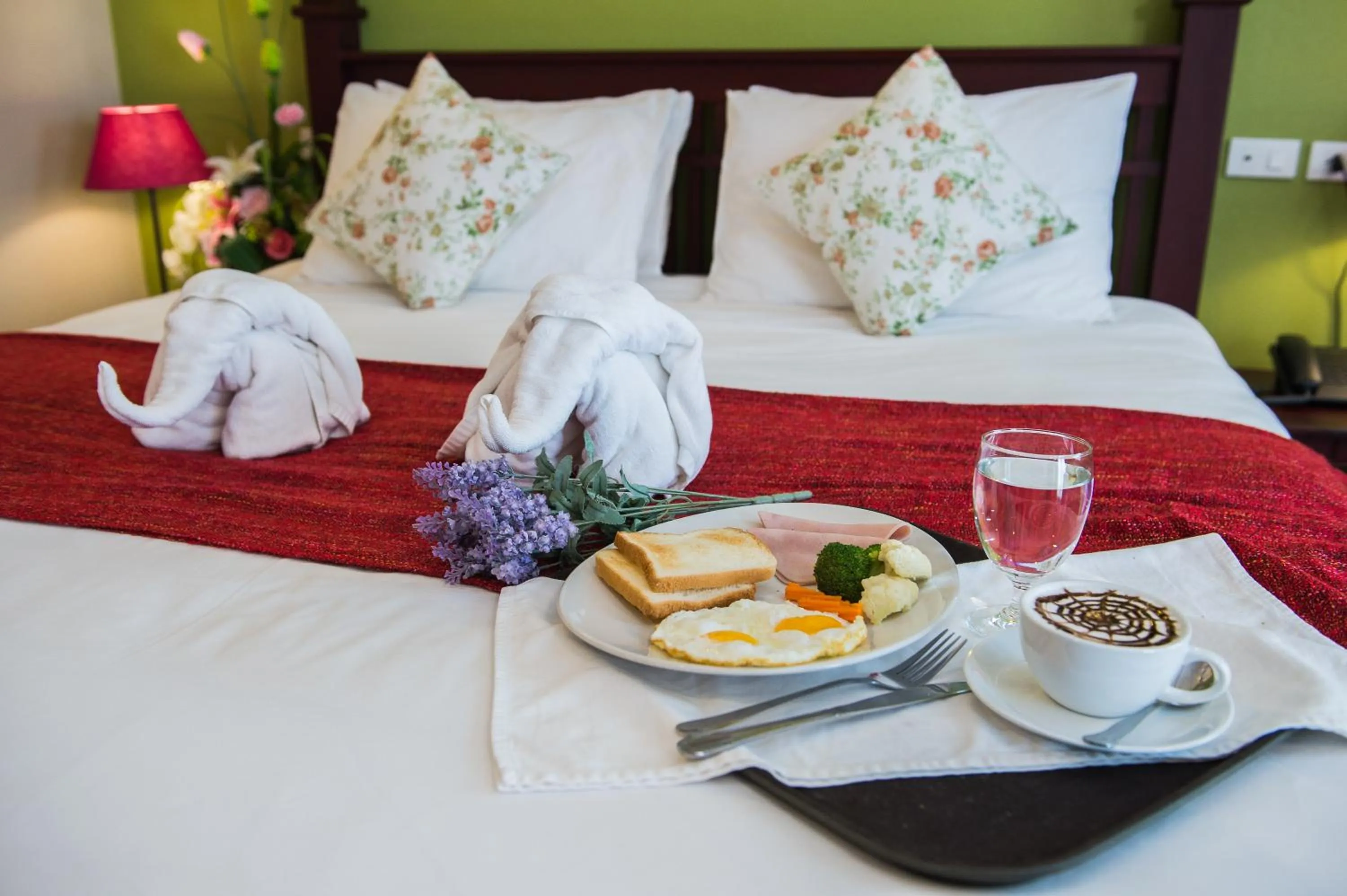 Bed in La Villa Boutique hotel