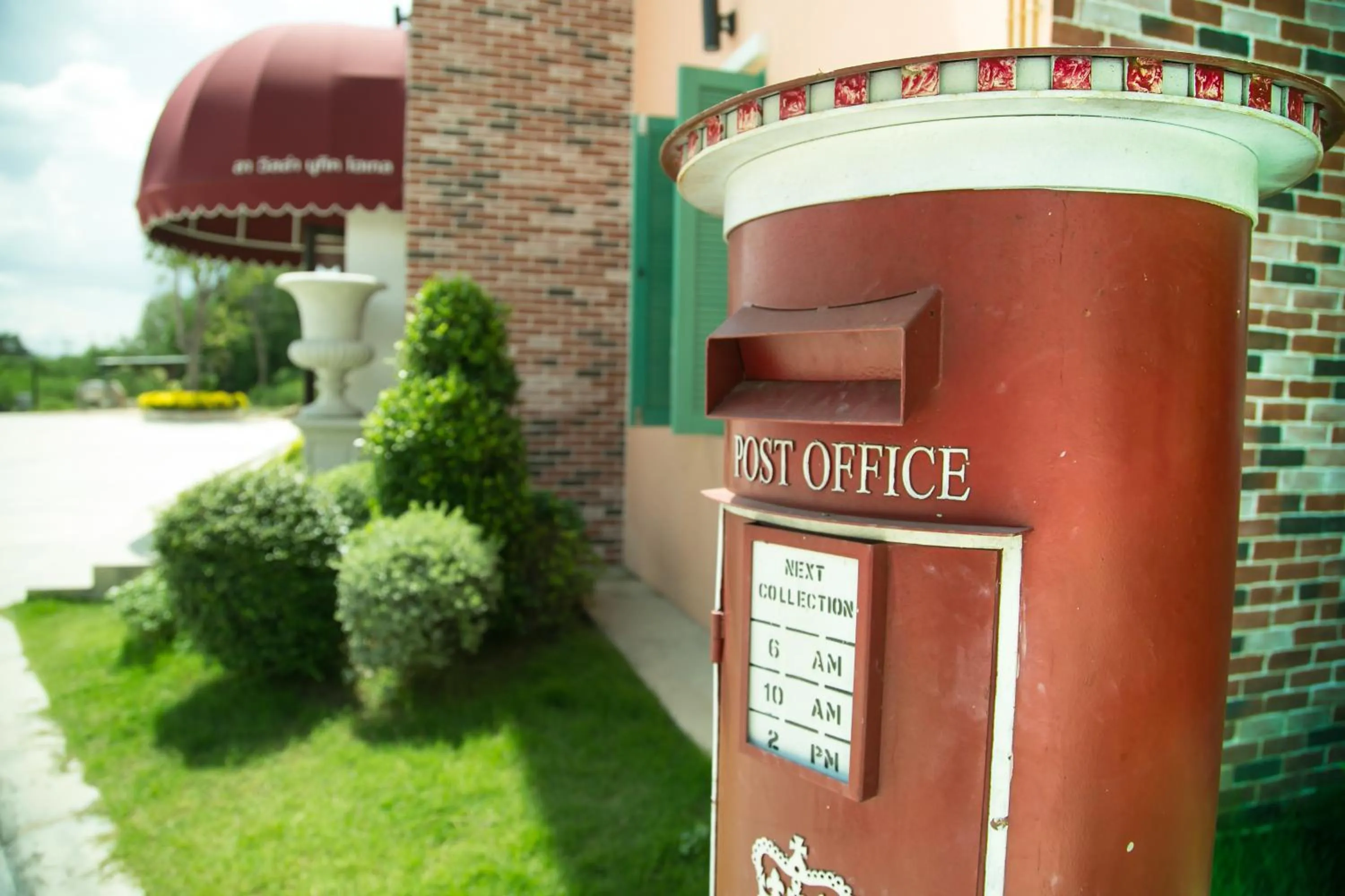 Garden in La Villa Boutique hotel