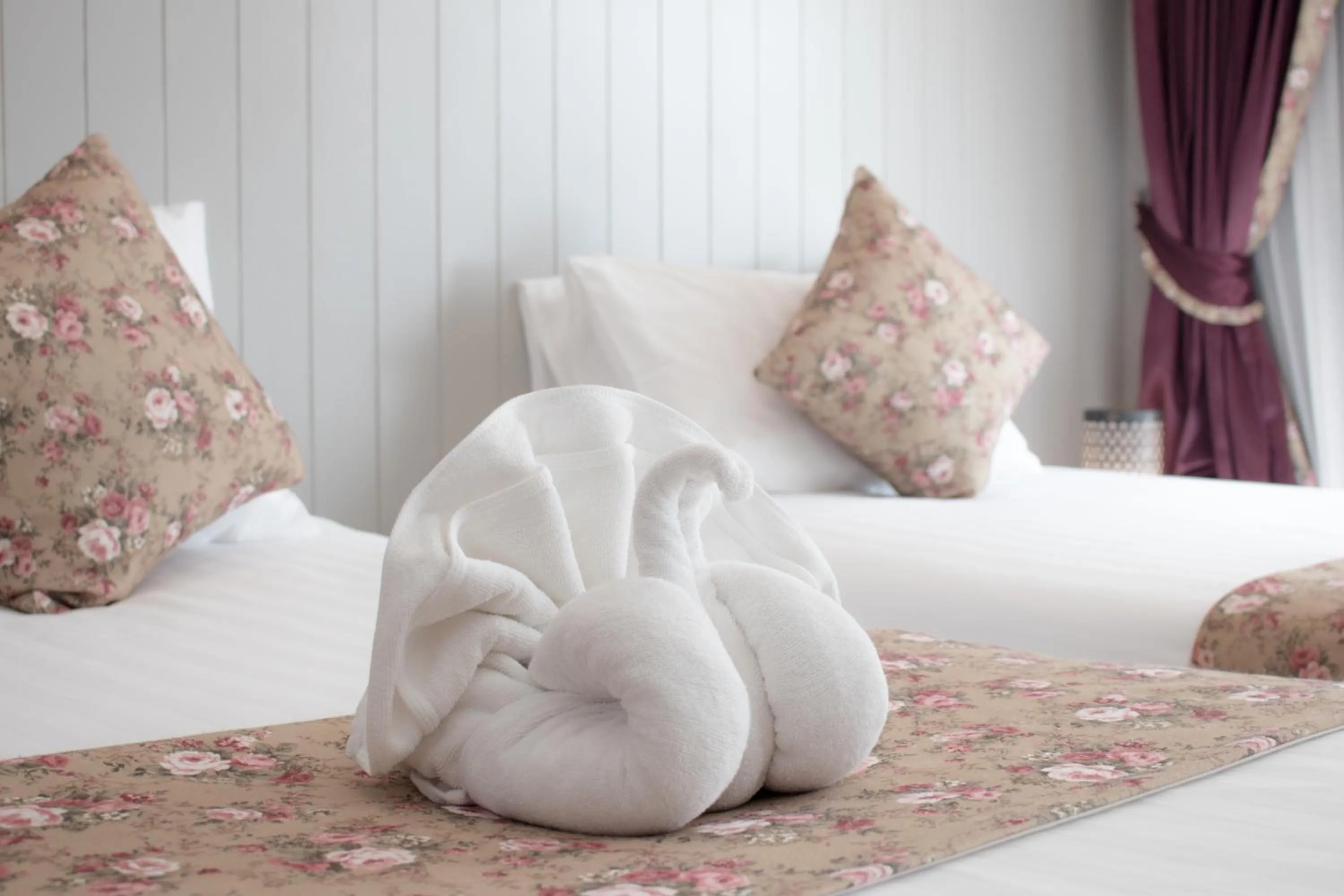 Bed in La Villa Boutique hotel