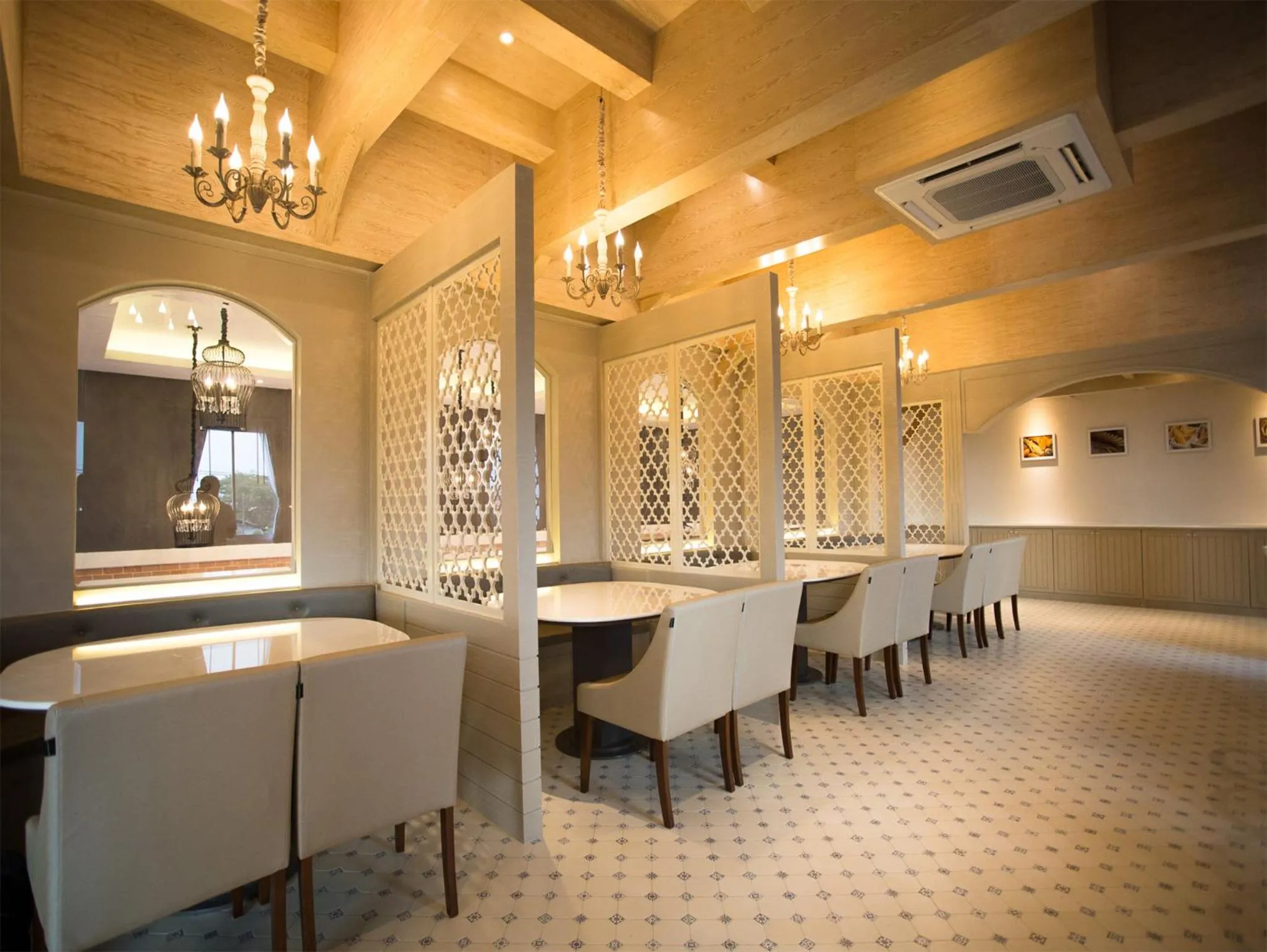 Decorative detail in La Villa Boutique hotel