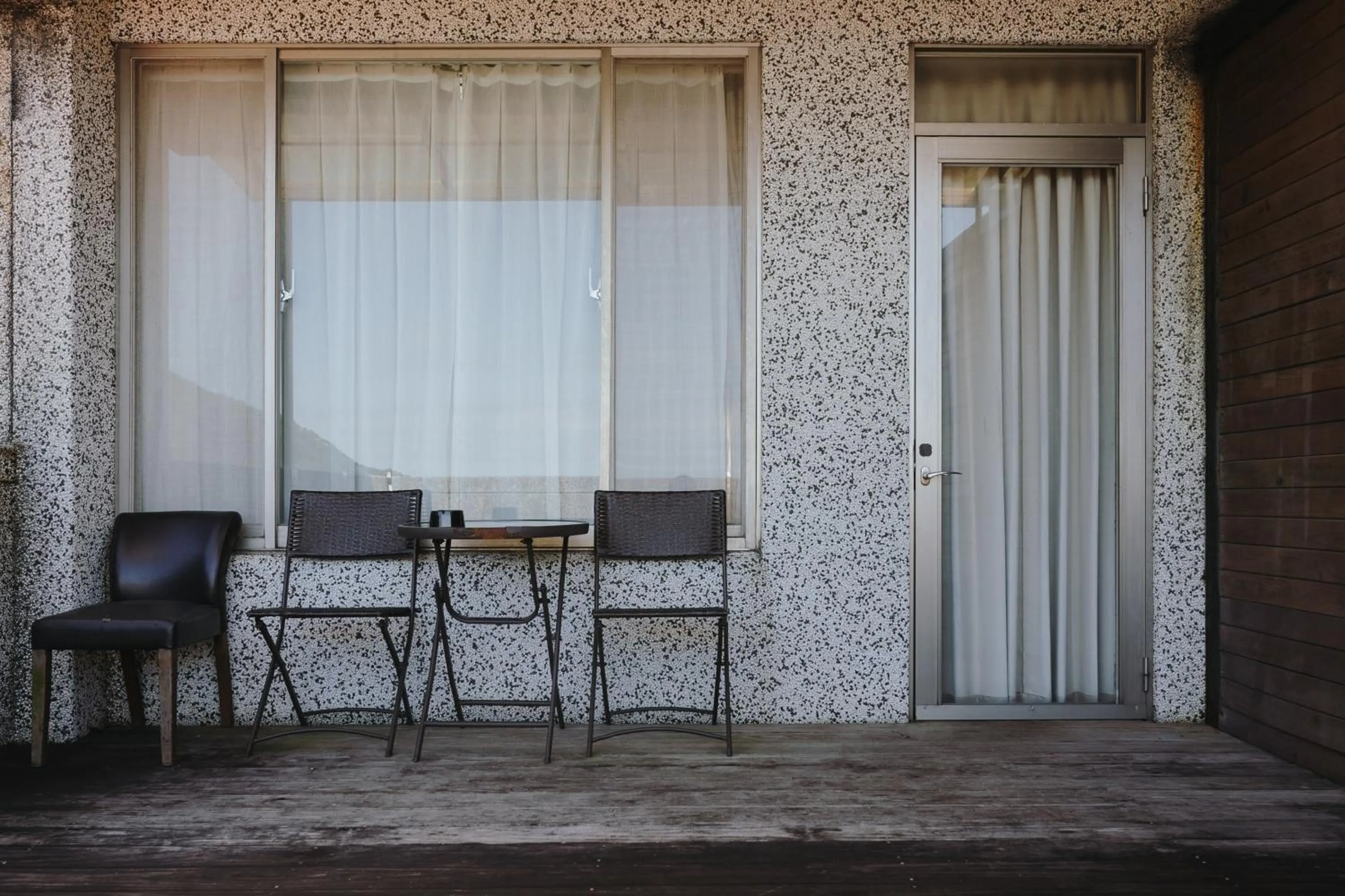 Patio in Mountain Traveler Inn