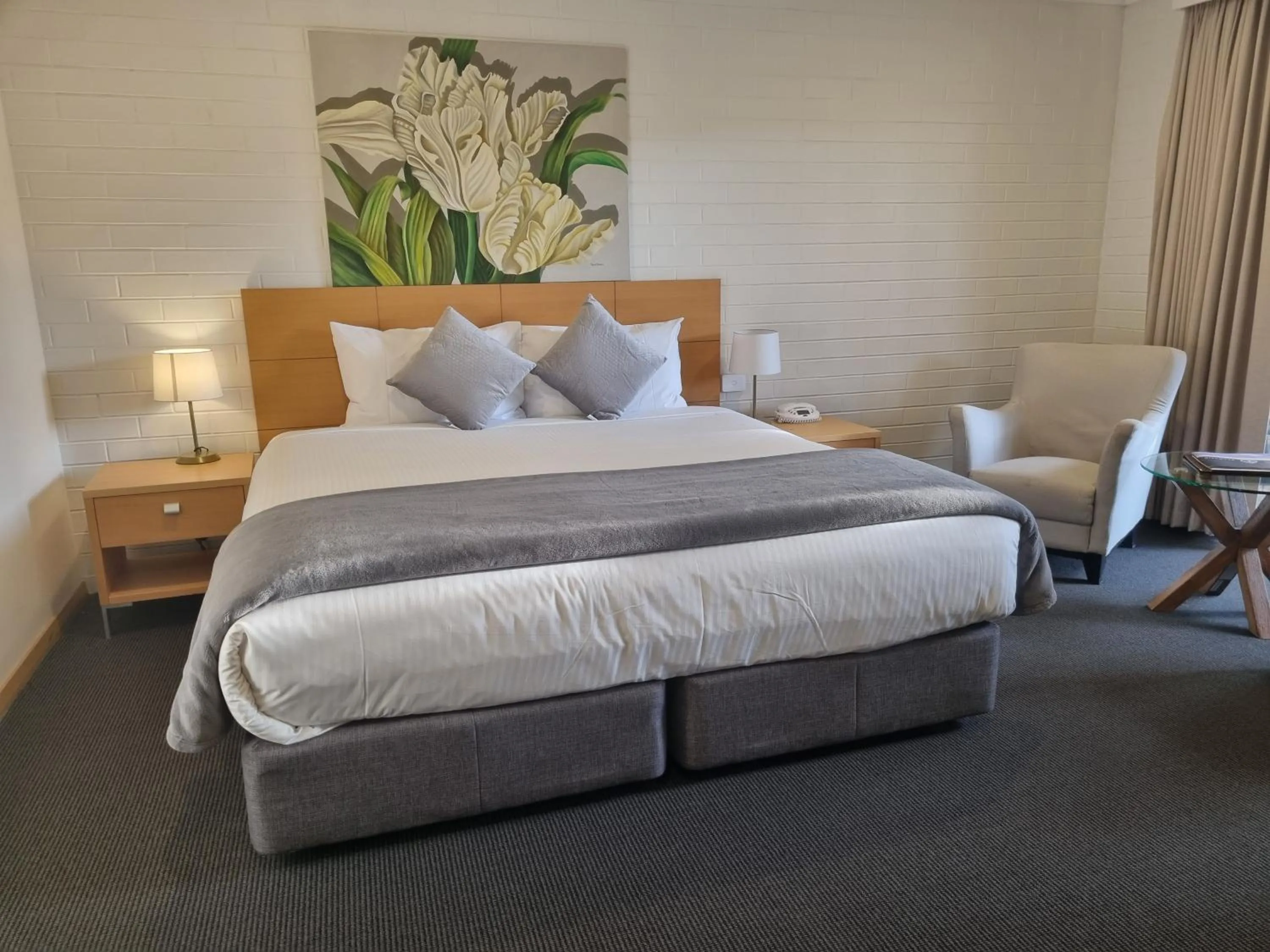 Bedroom, Bed in Nagambie Motor Inn and Conference Centre