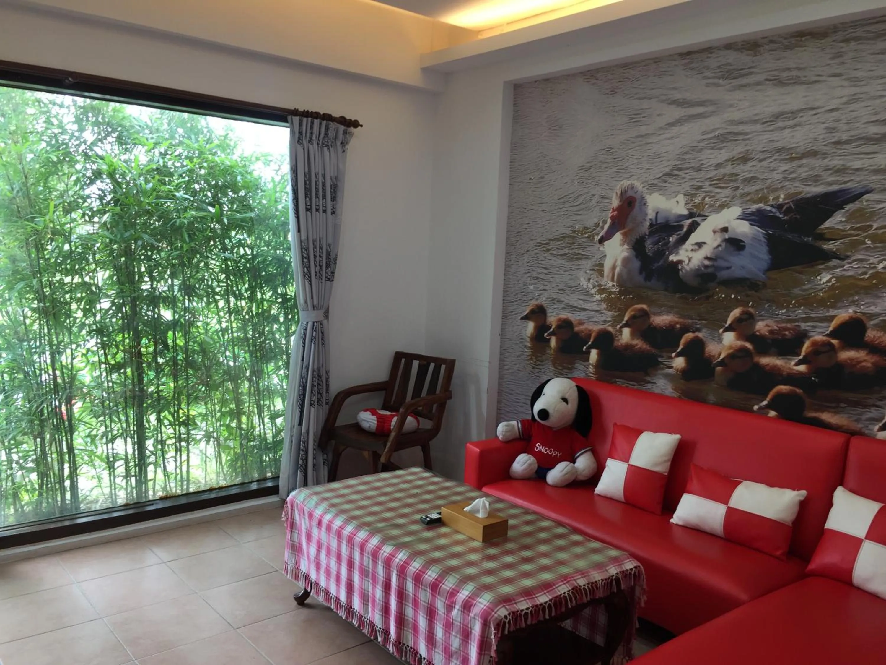 Living room in Beautiful Yilan Resort