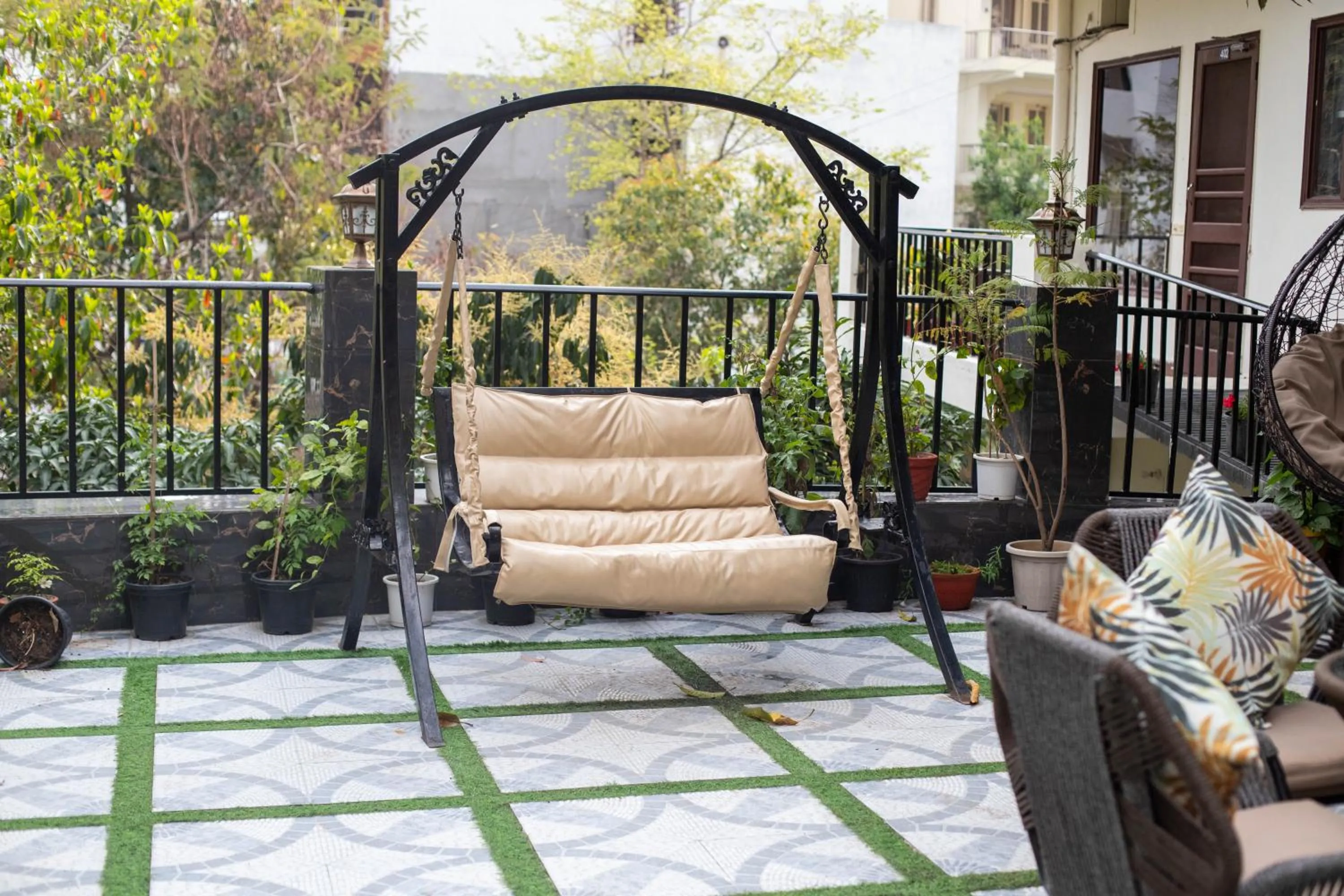 Seating area in Yogved Hospitality & Resort