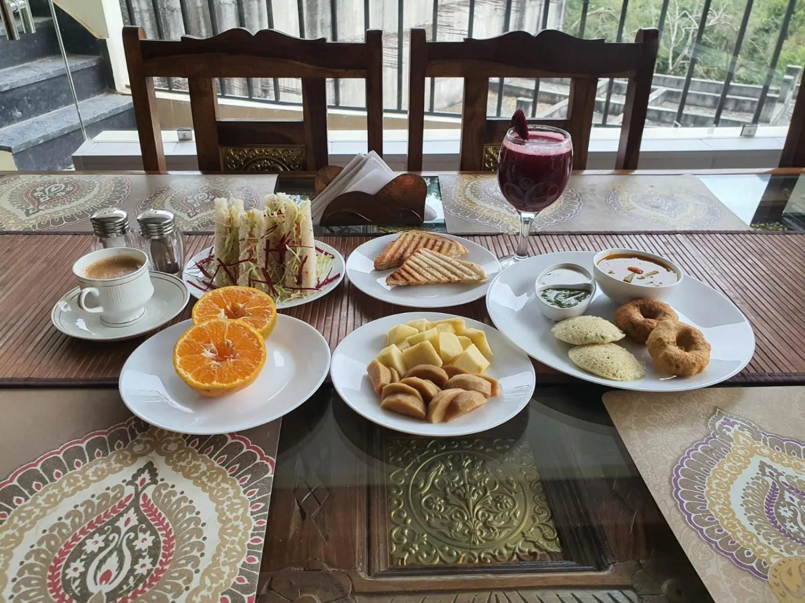 Breakfast in Yogved Hospitality & Resort