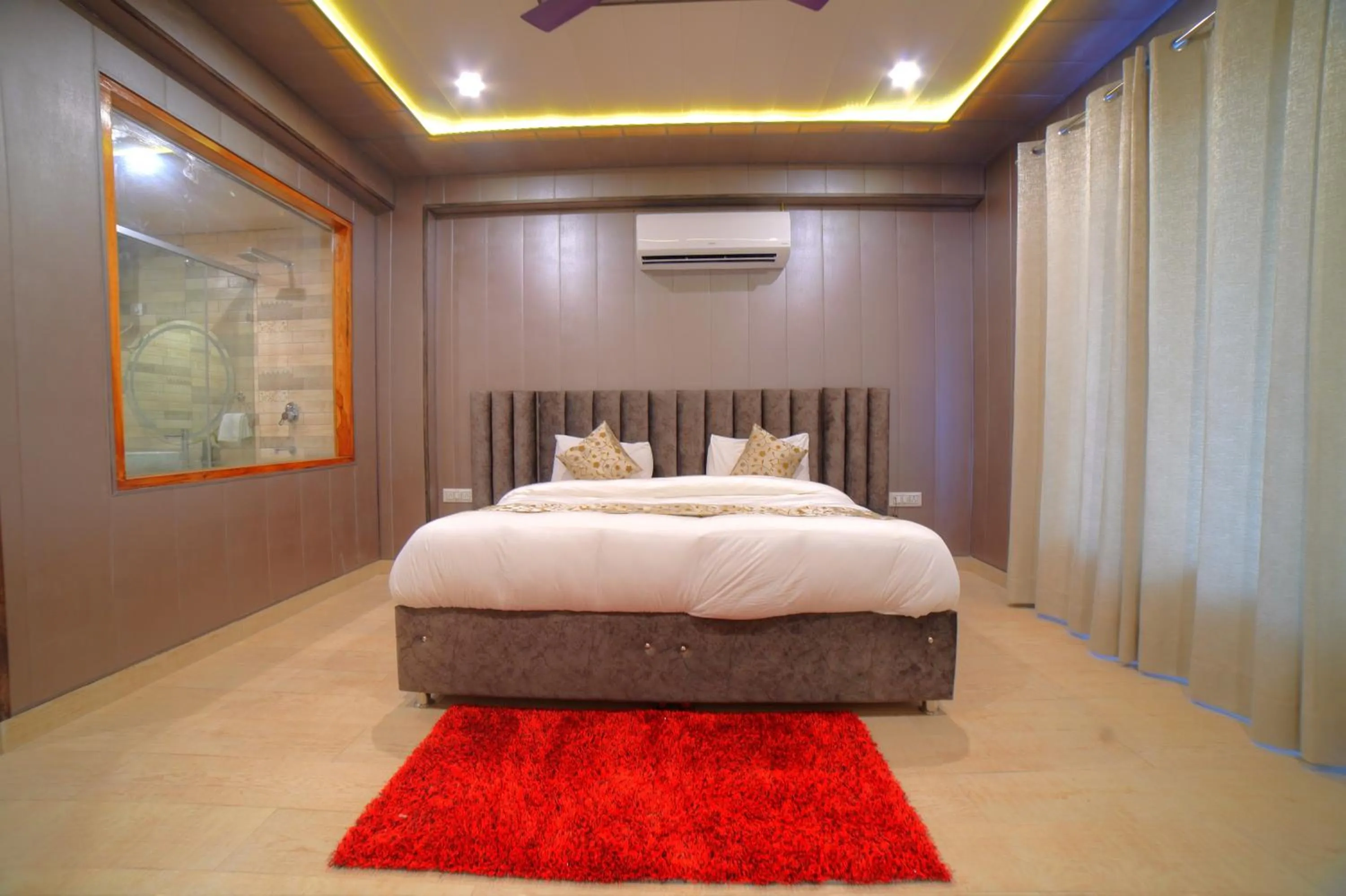 Bed in Yogved Hospitality & Resort