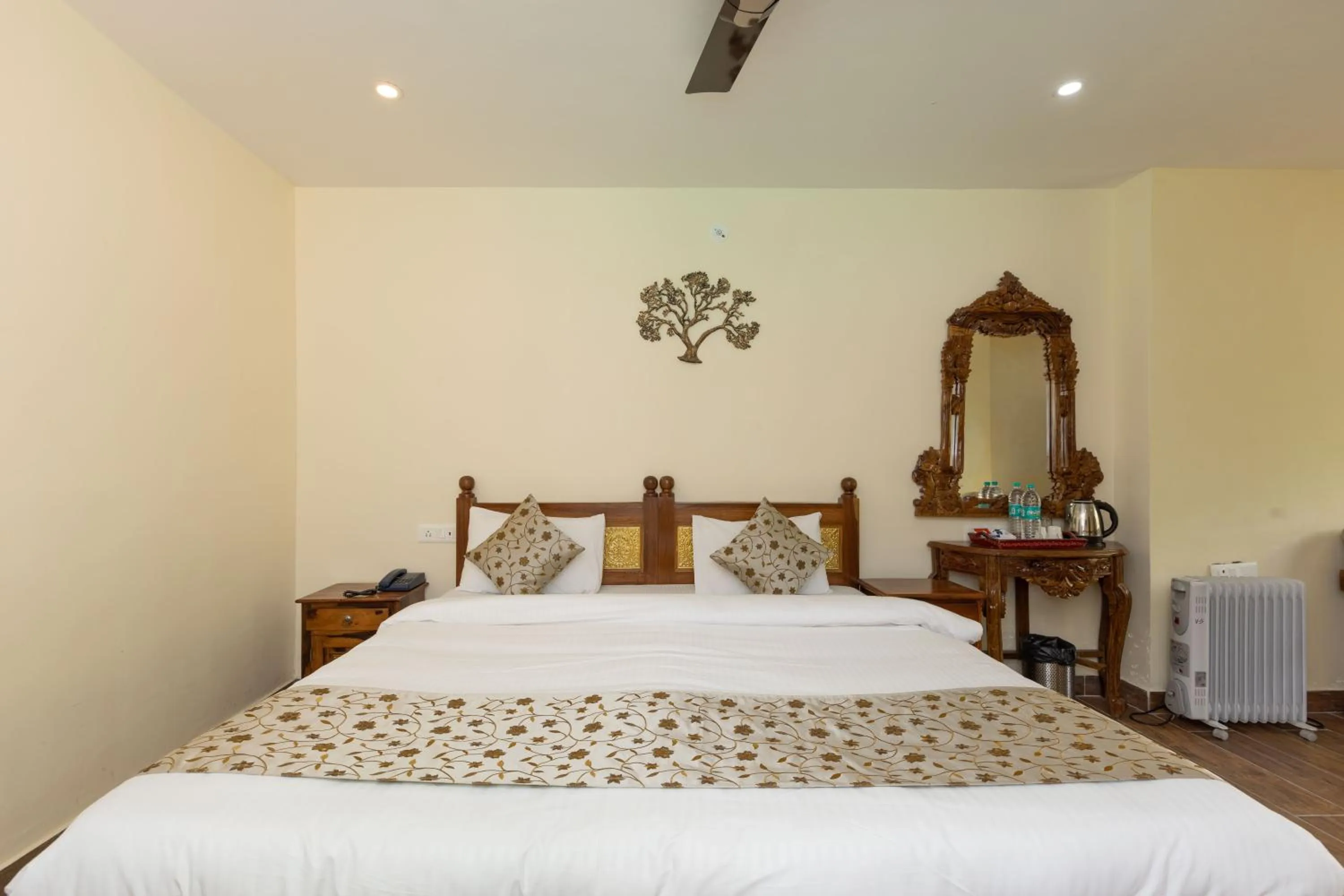Bed in Yogved Hospitality & Resort