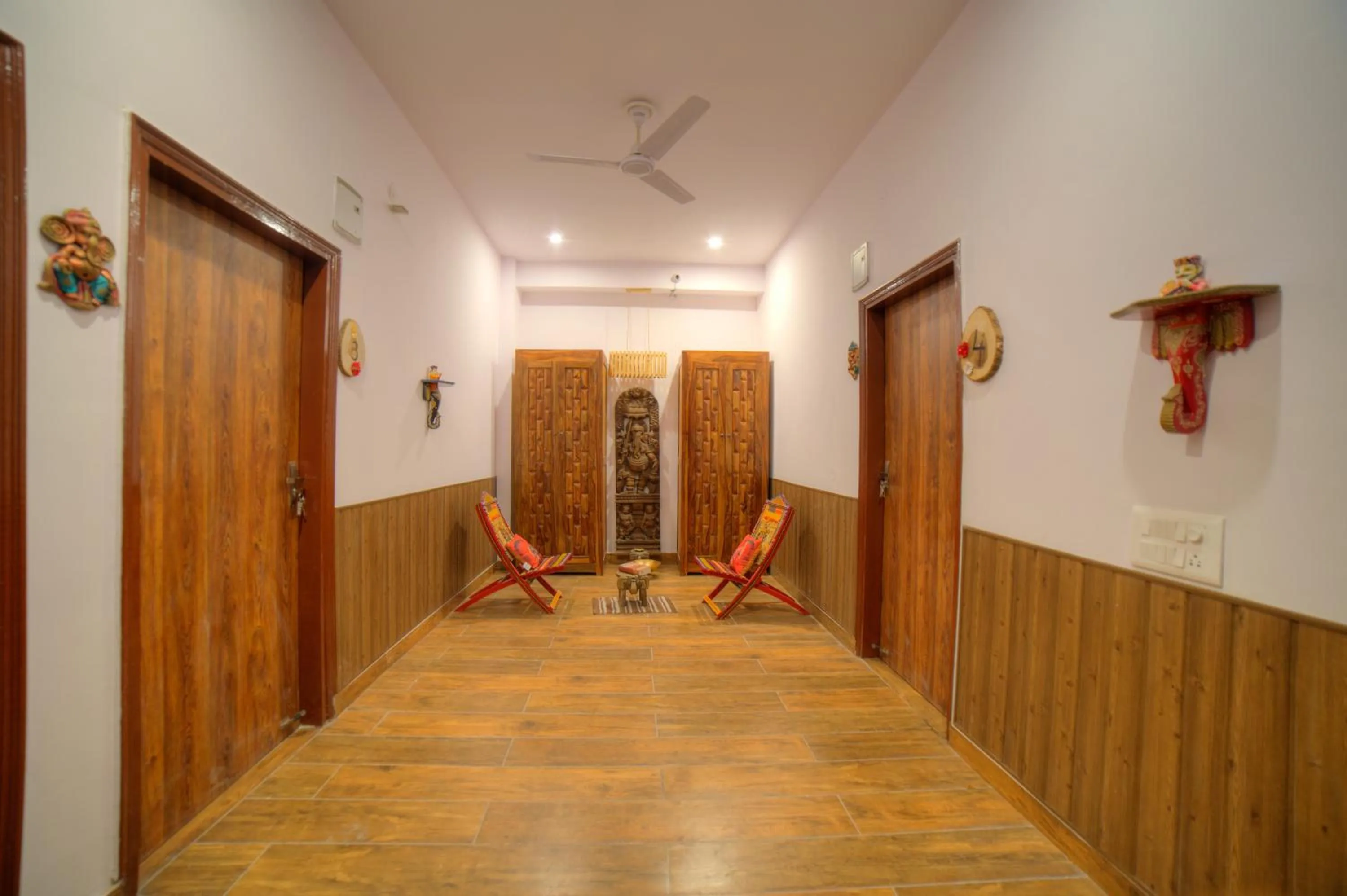 Library in Yogved Hospitality & Resort