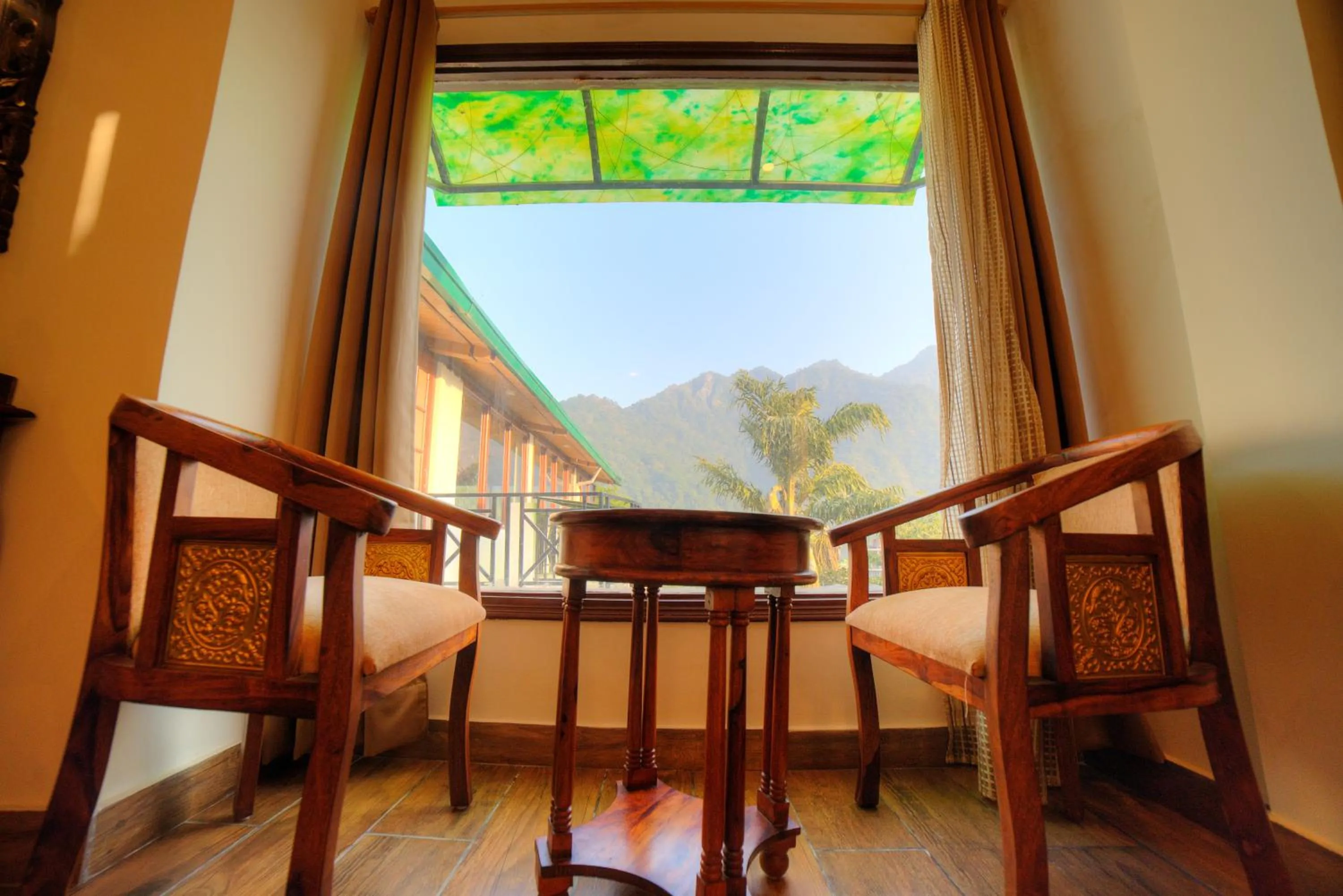 Seating area in Yogved Hospitality & Resort