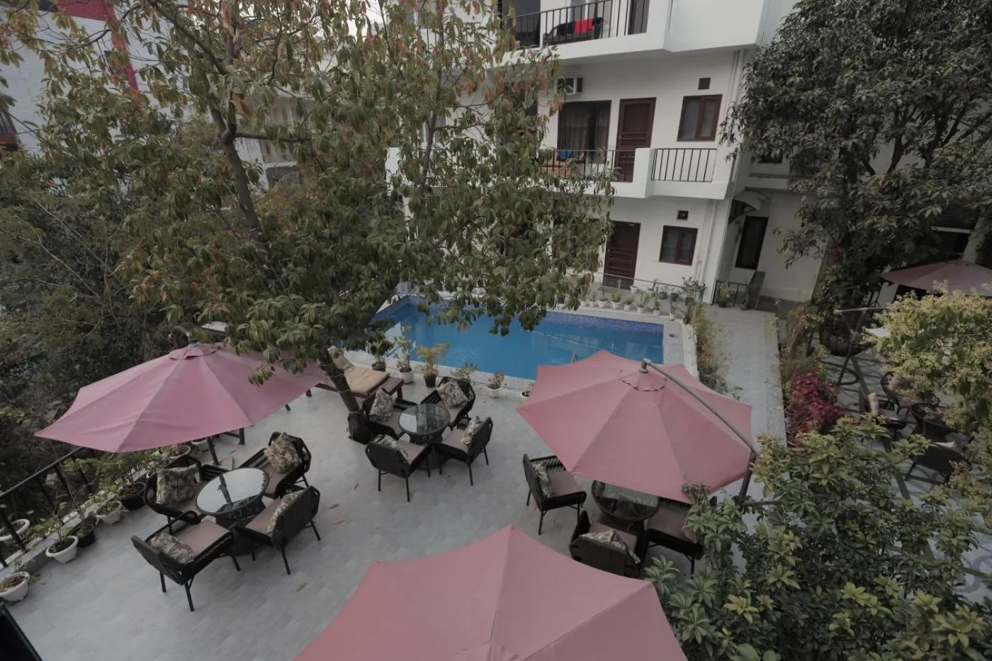 Swimming pool in Yogved Hospitality & Resort