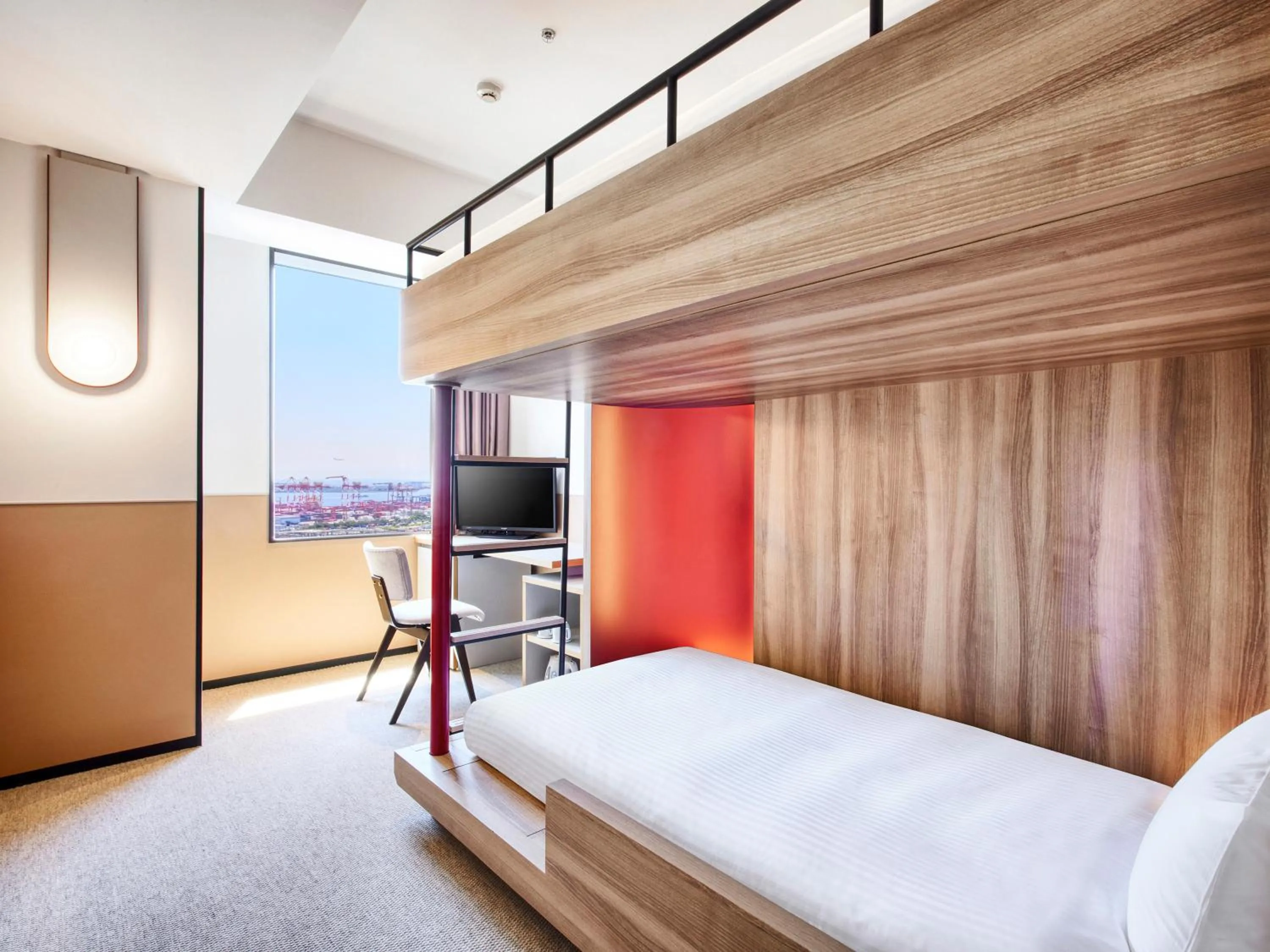 Photo of the whole room, Bed in LOISIR HOTEL SHINAGAWA SEASIDE