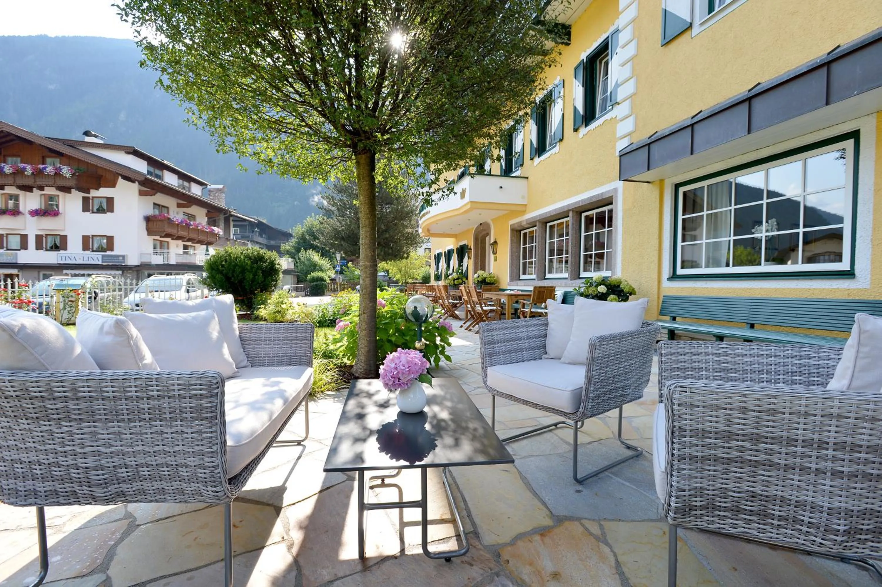 Restaurant/places to eat in Posthotel Mayrhofen