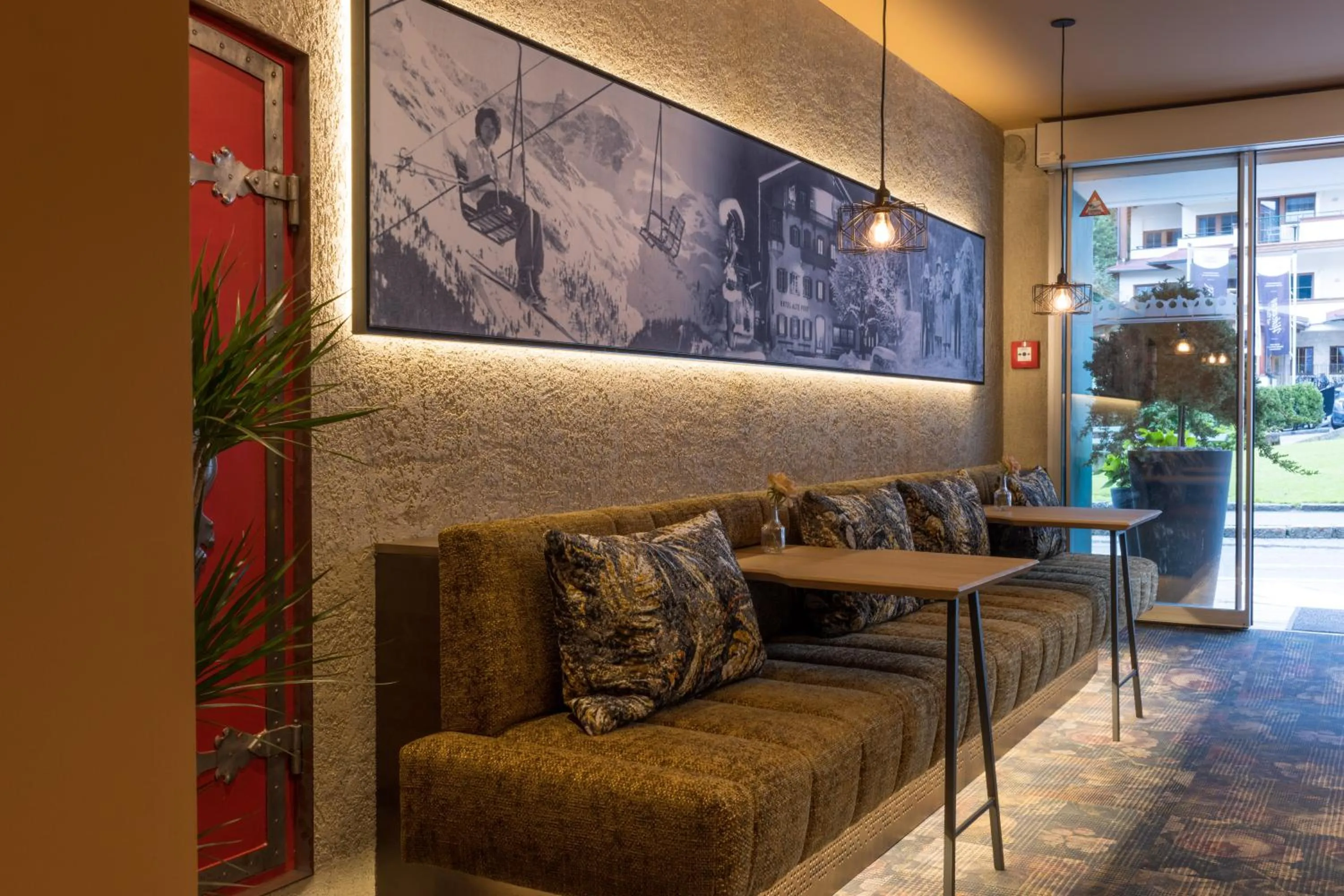 Lobby or reception in Posthotel Mayrhofen