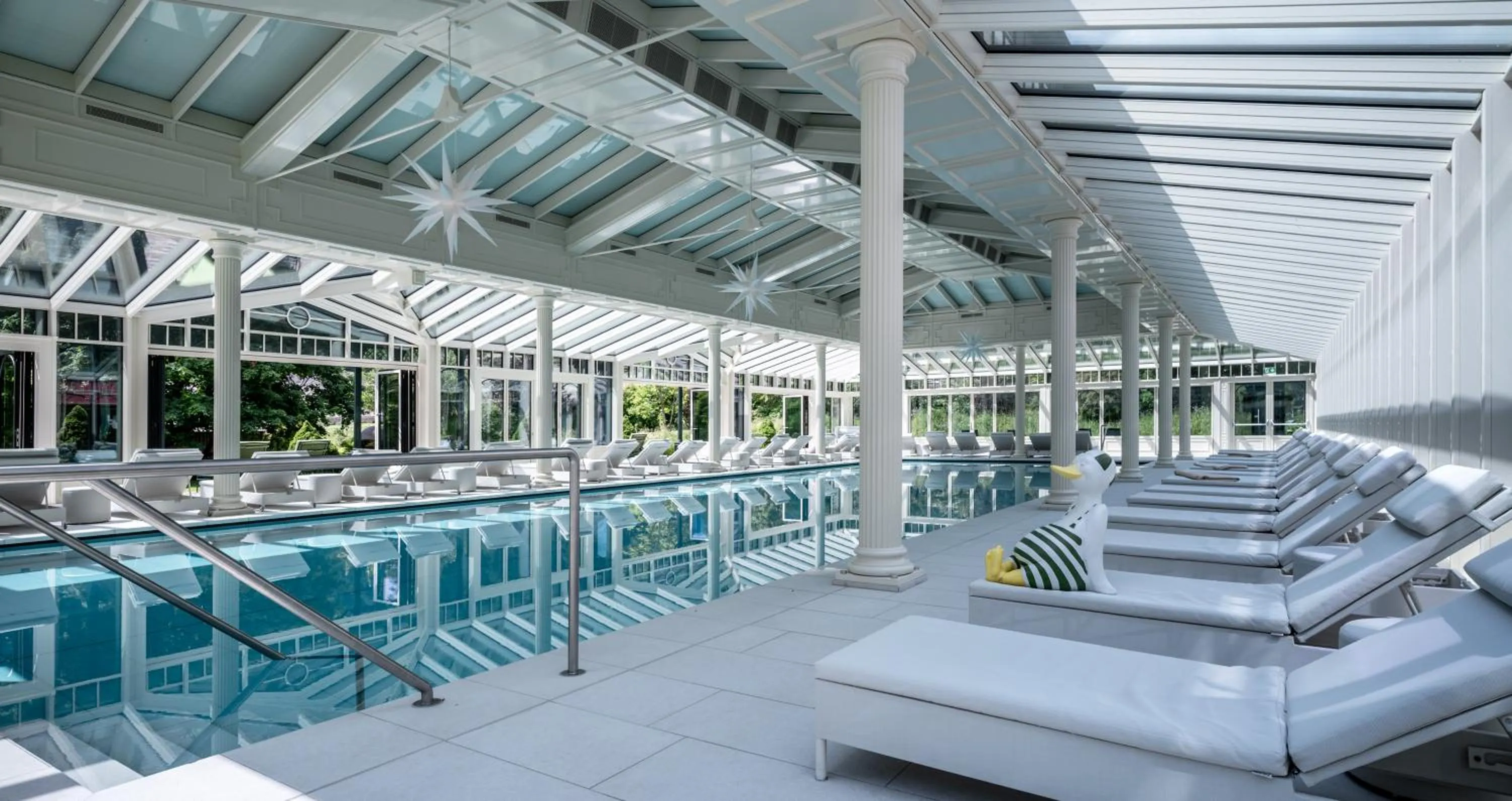 Swimming pool in Hotel der Wiesenhof