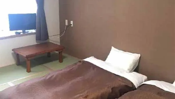 Bed in Dogonooyado Iwasaki