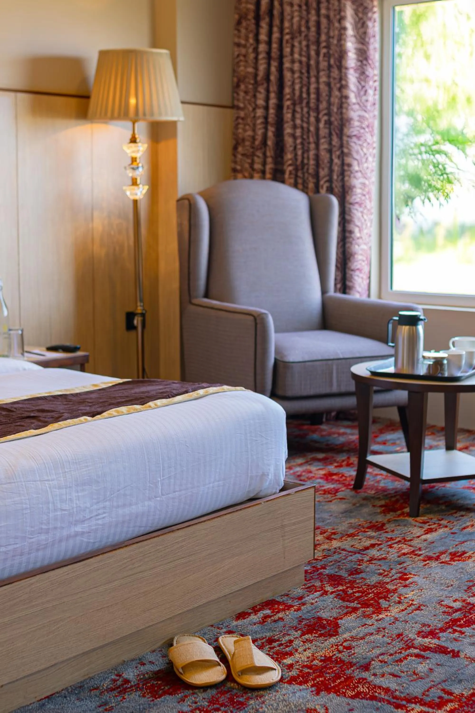 Bed in The Lalita Grand Mathura- Vrindavan