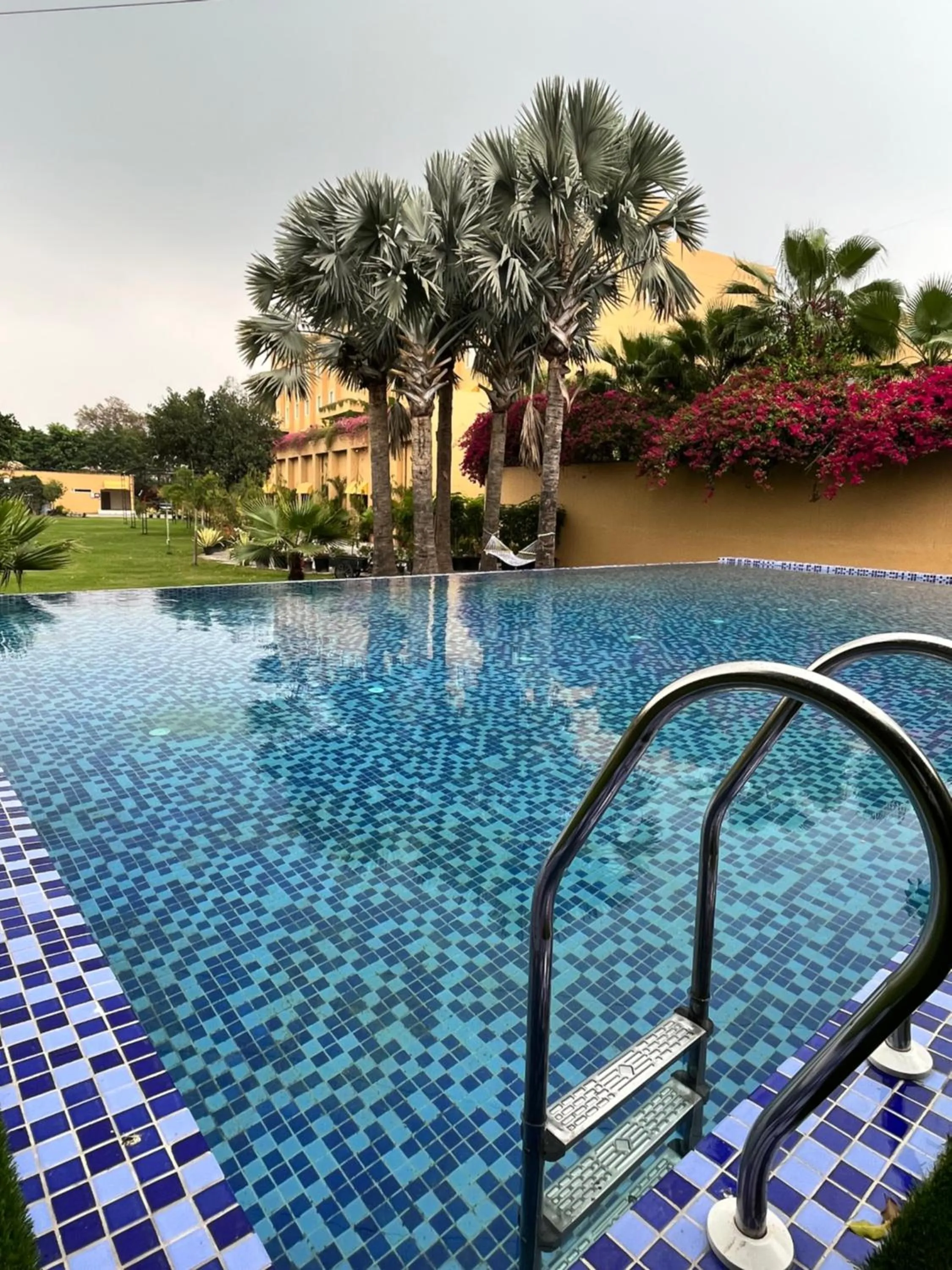 Pool view in The Lalita Grand Mathura- Vrindavan