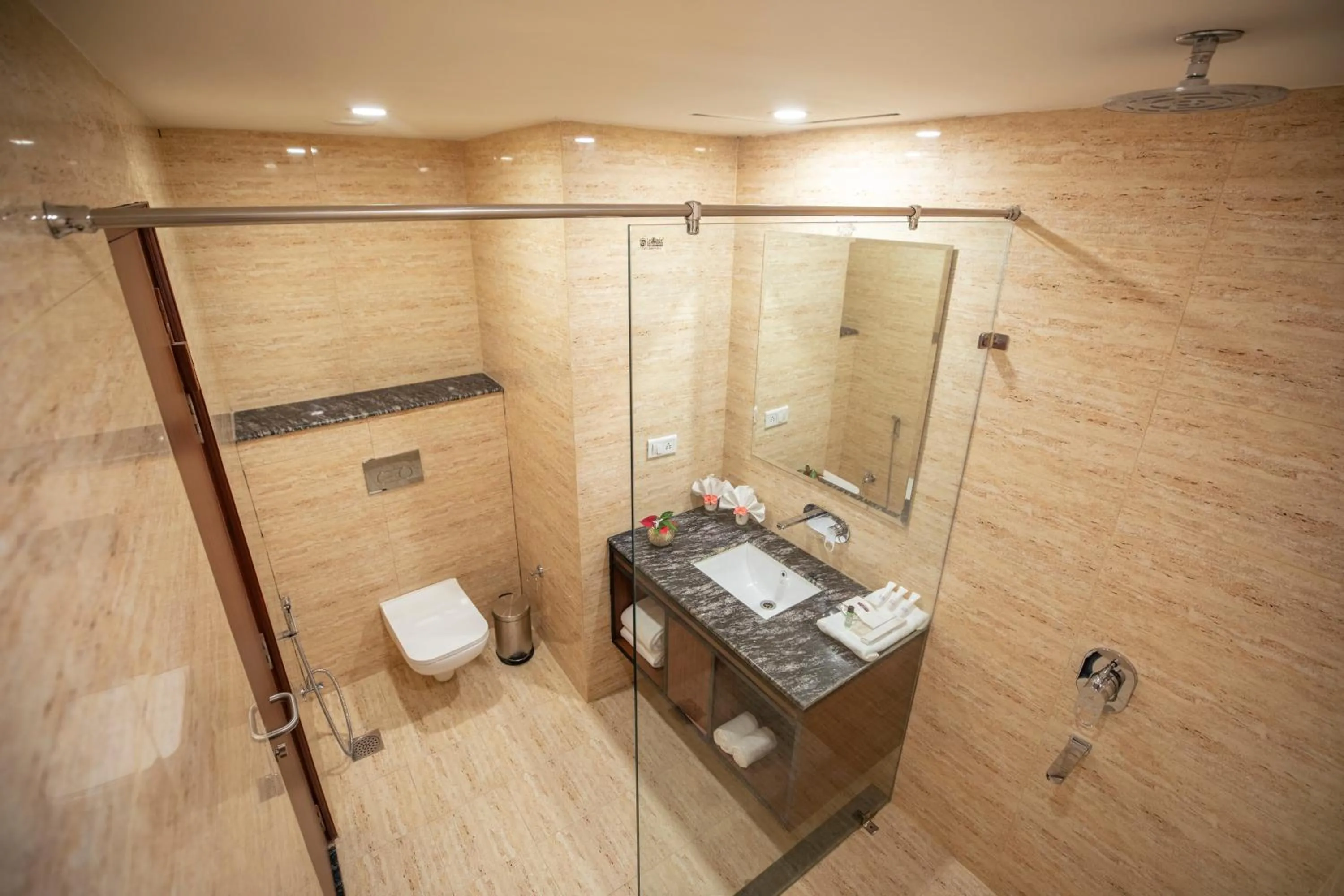 Bathroom in The Lalita Grand Mathura- Vrindavan
