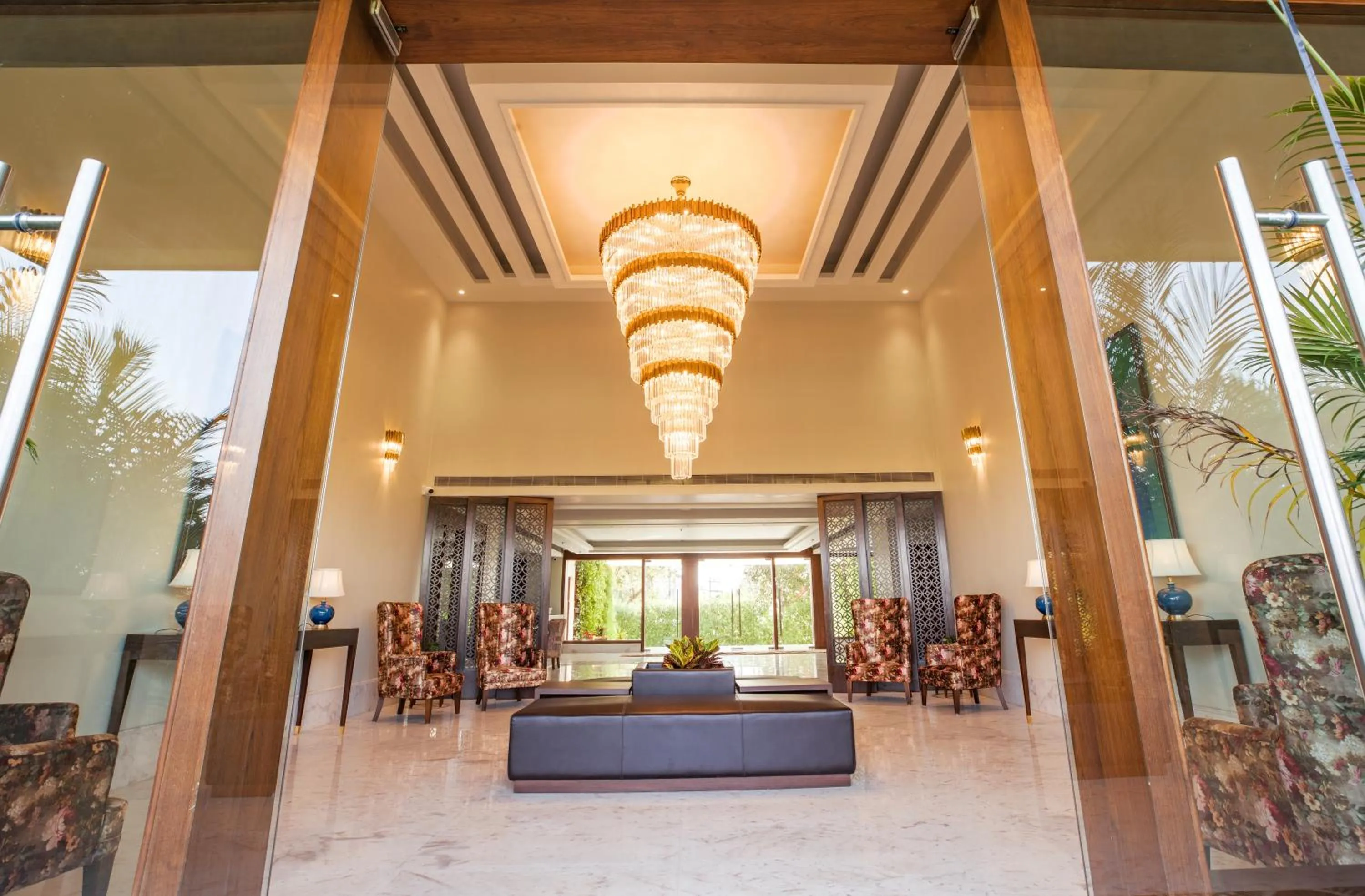 Lobby or reception in The Lalita Grand Mathura- Vrindavan