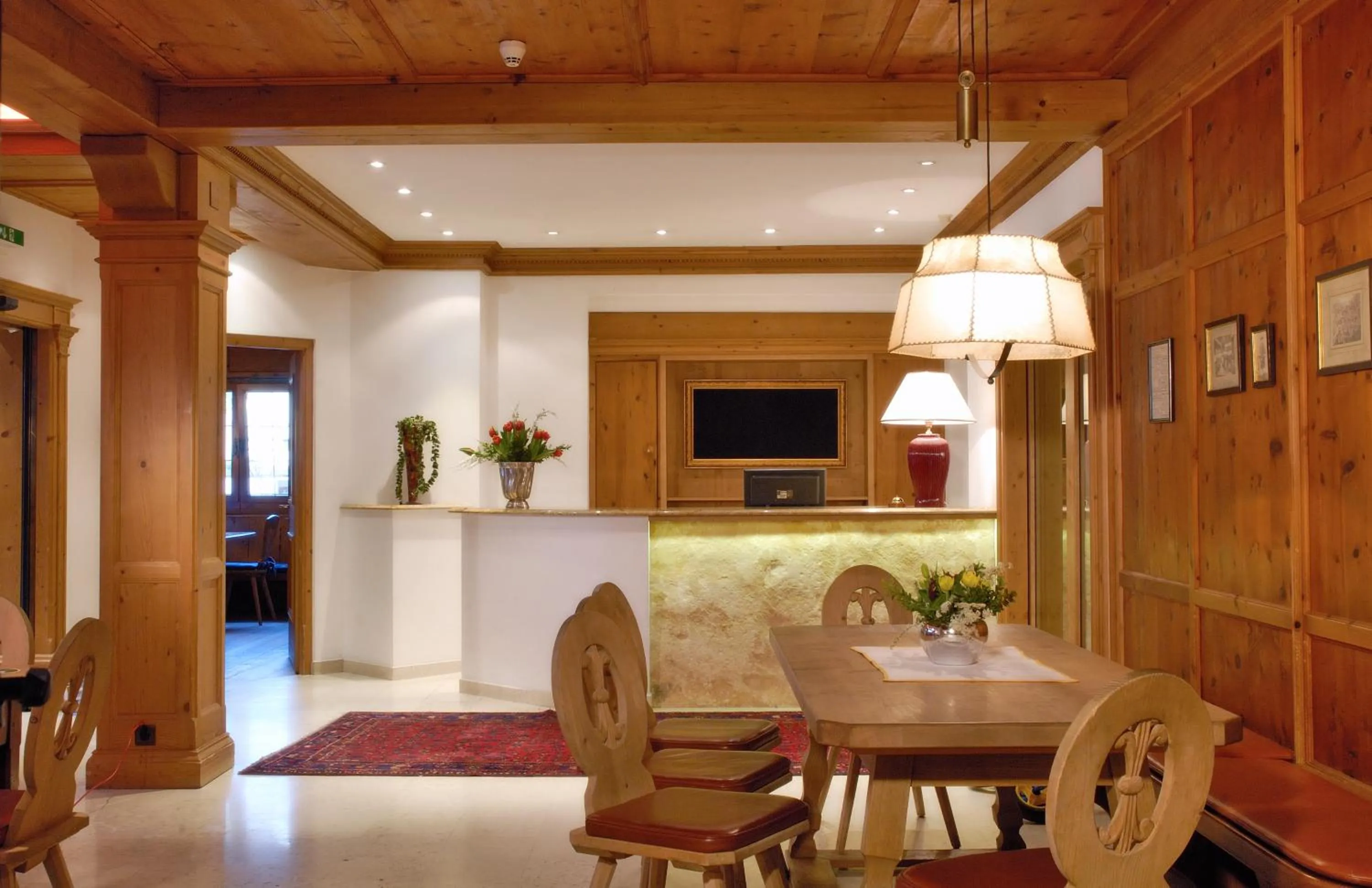 Lobby or reception in der Pinzger