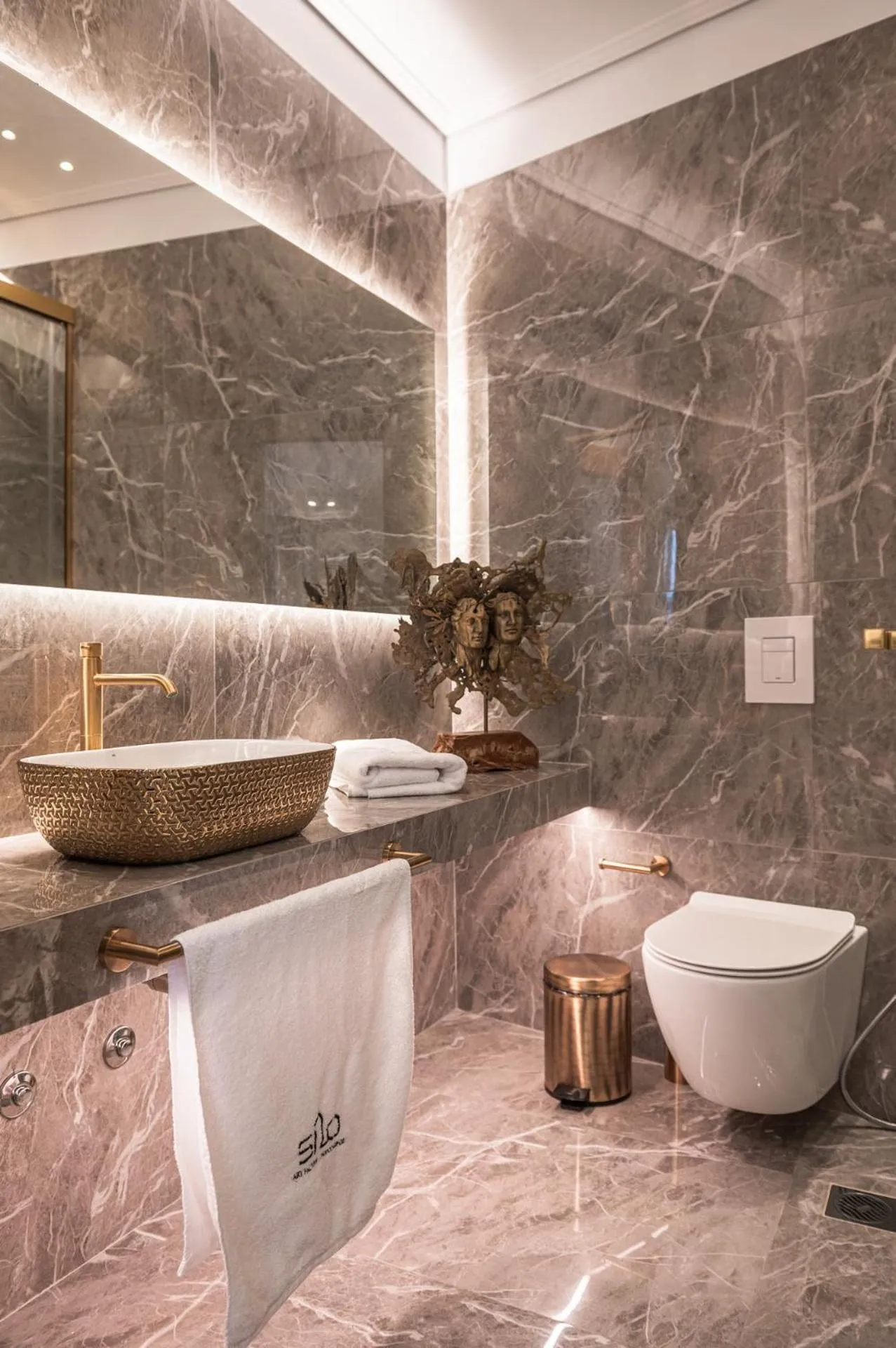 Bathroom in Silo Luxury Rooms